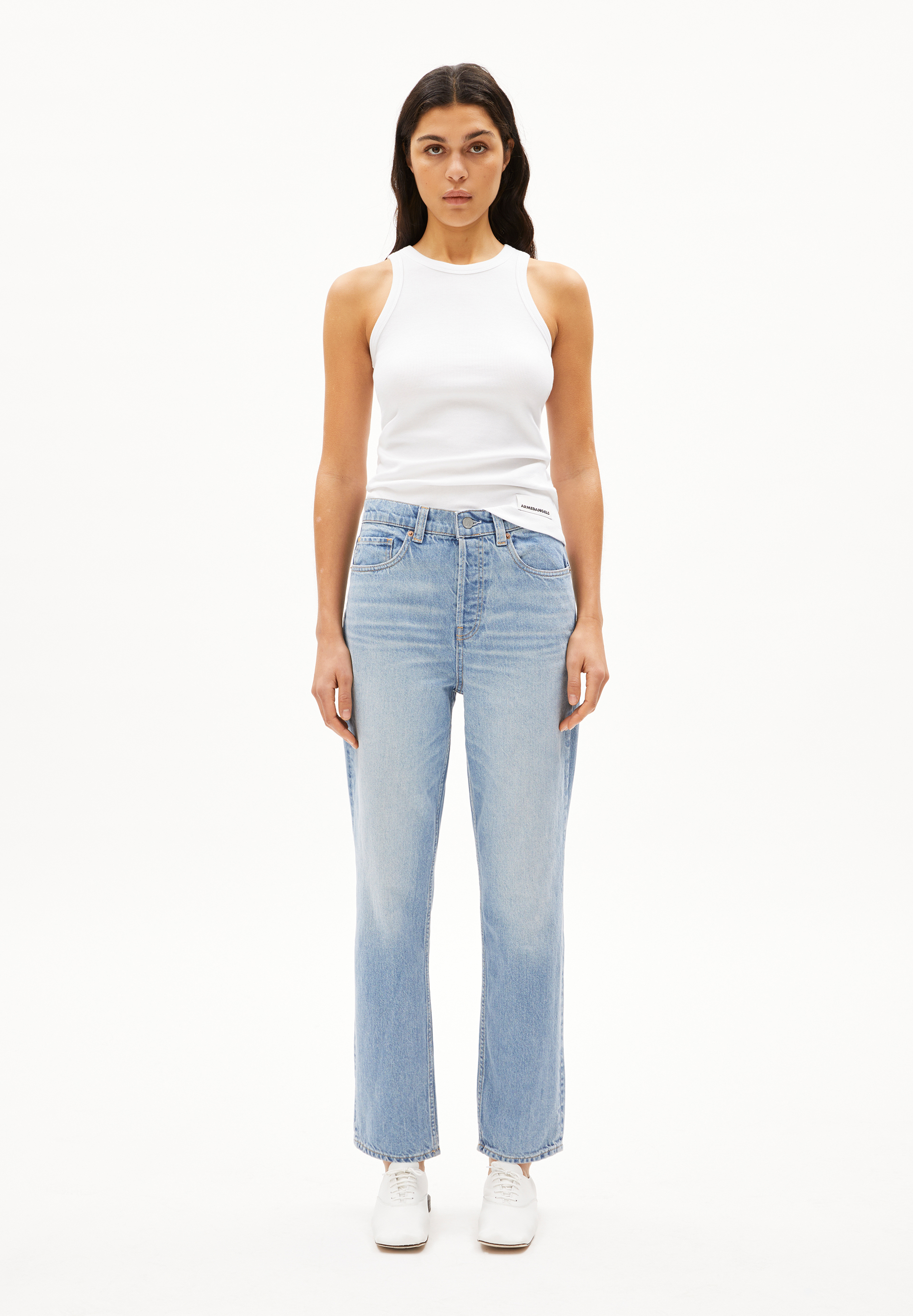 AAIKALA Straight Jeans High Waist recycled cotton