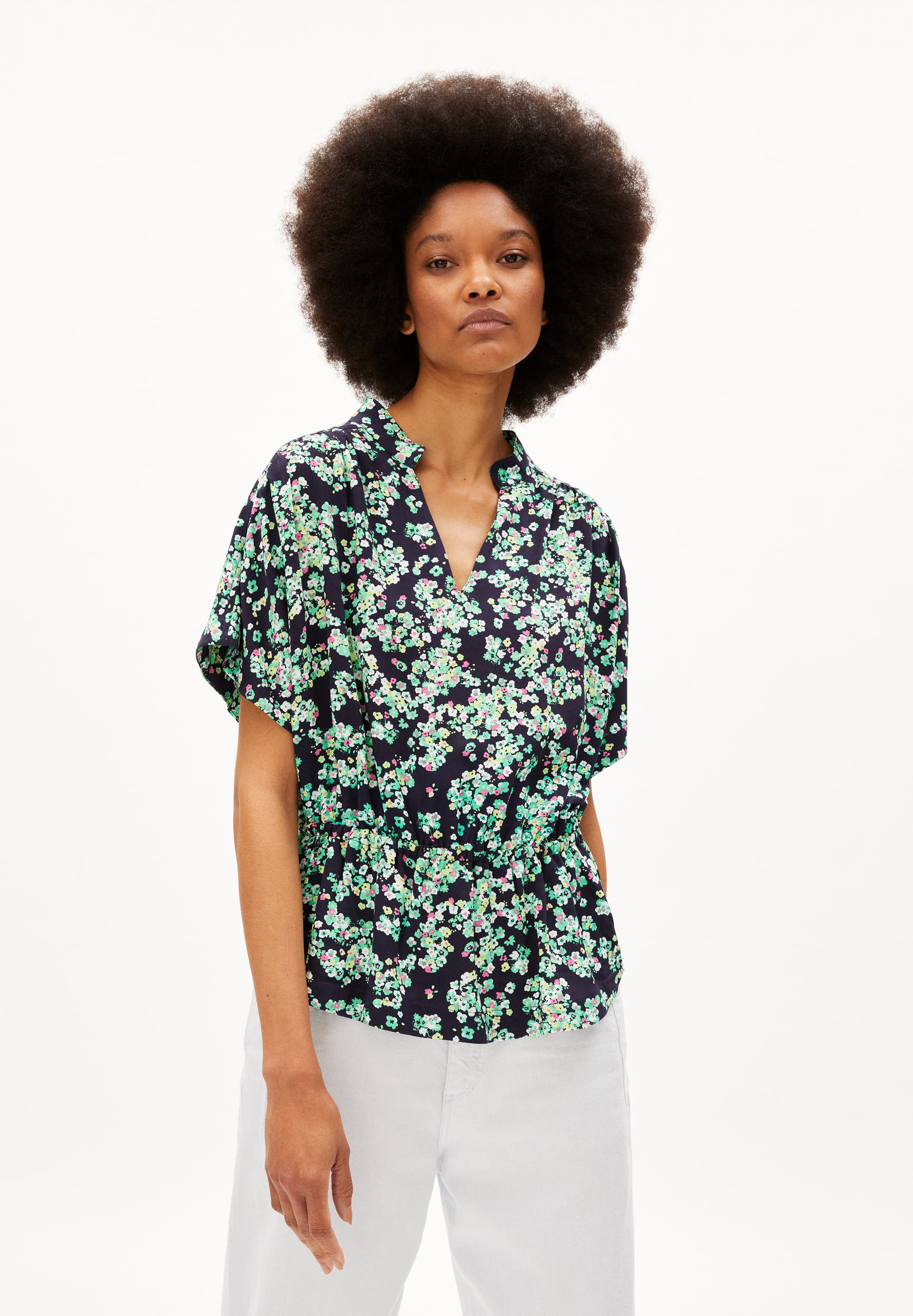 STAACY DITSY FLORAL Blouse Relaxed Fit made of LENZING™ ECOVERO™ Viscose