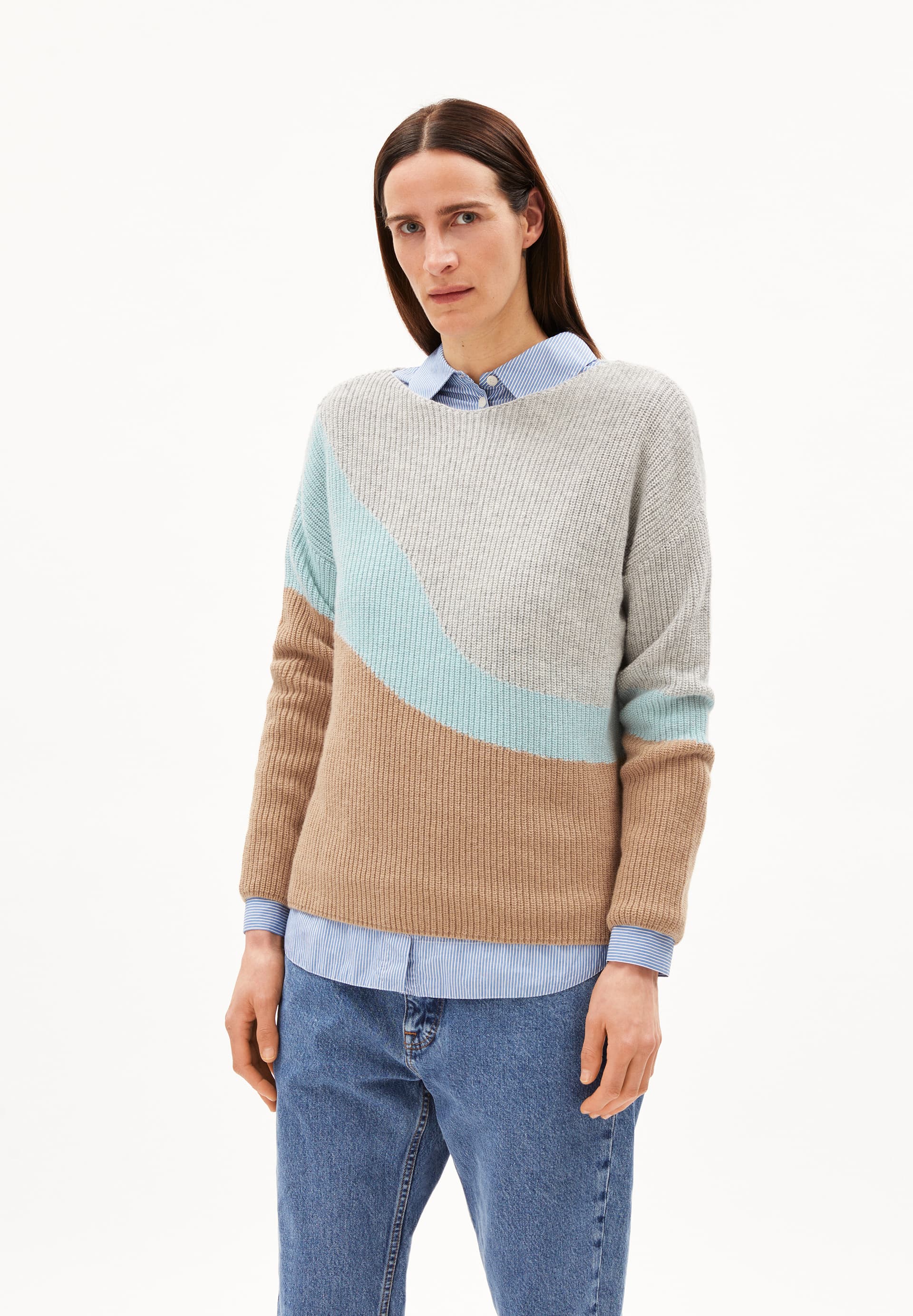 Multicolor retail trui heren