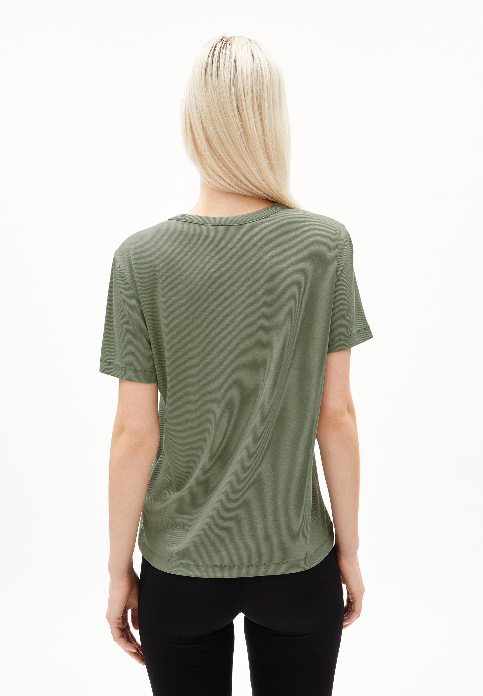 GENESAA T-Shirt aus TENCEL™ Lyocell Mix