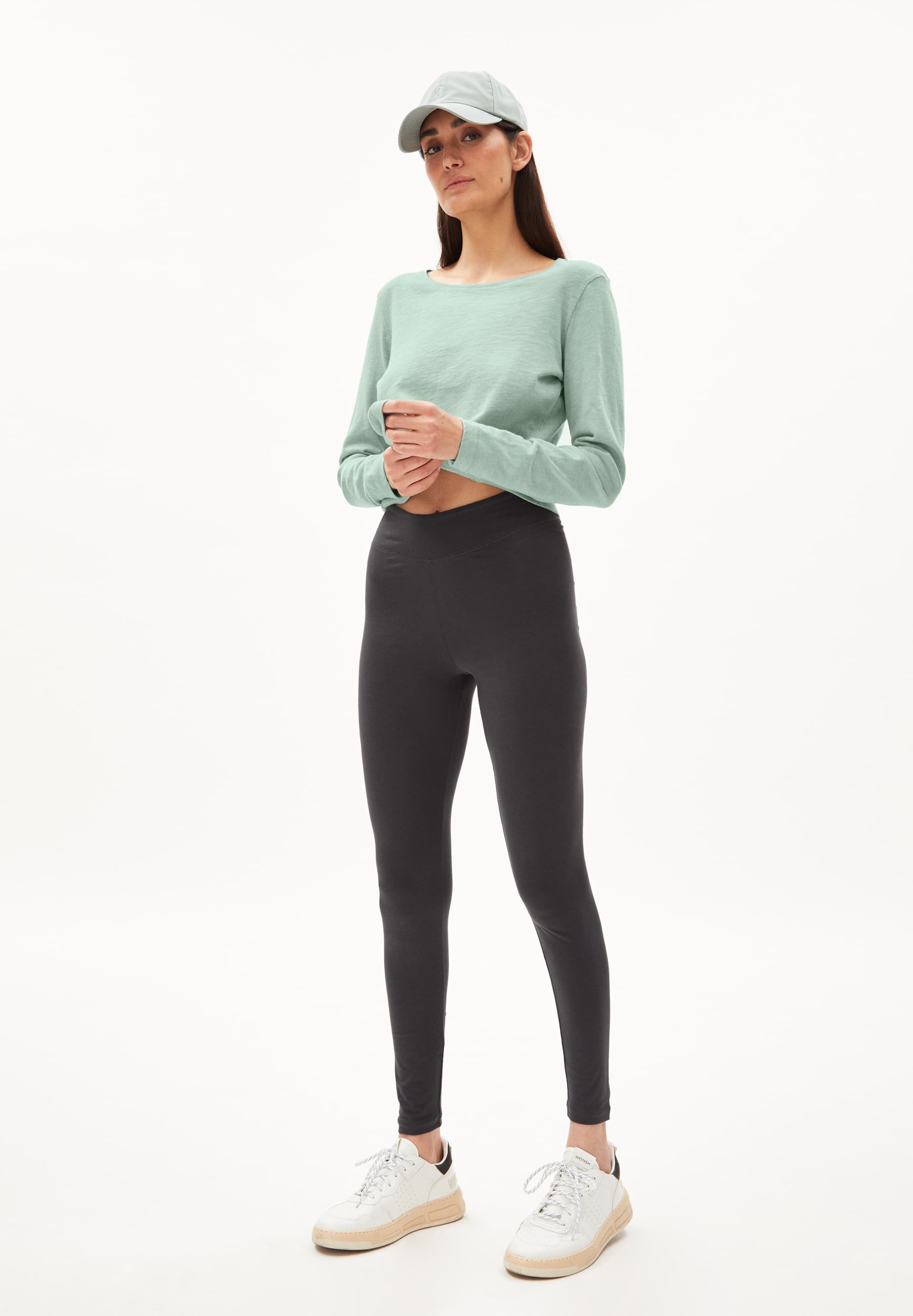 FARIBAA Leggings made of Organic Cotton Mix