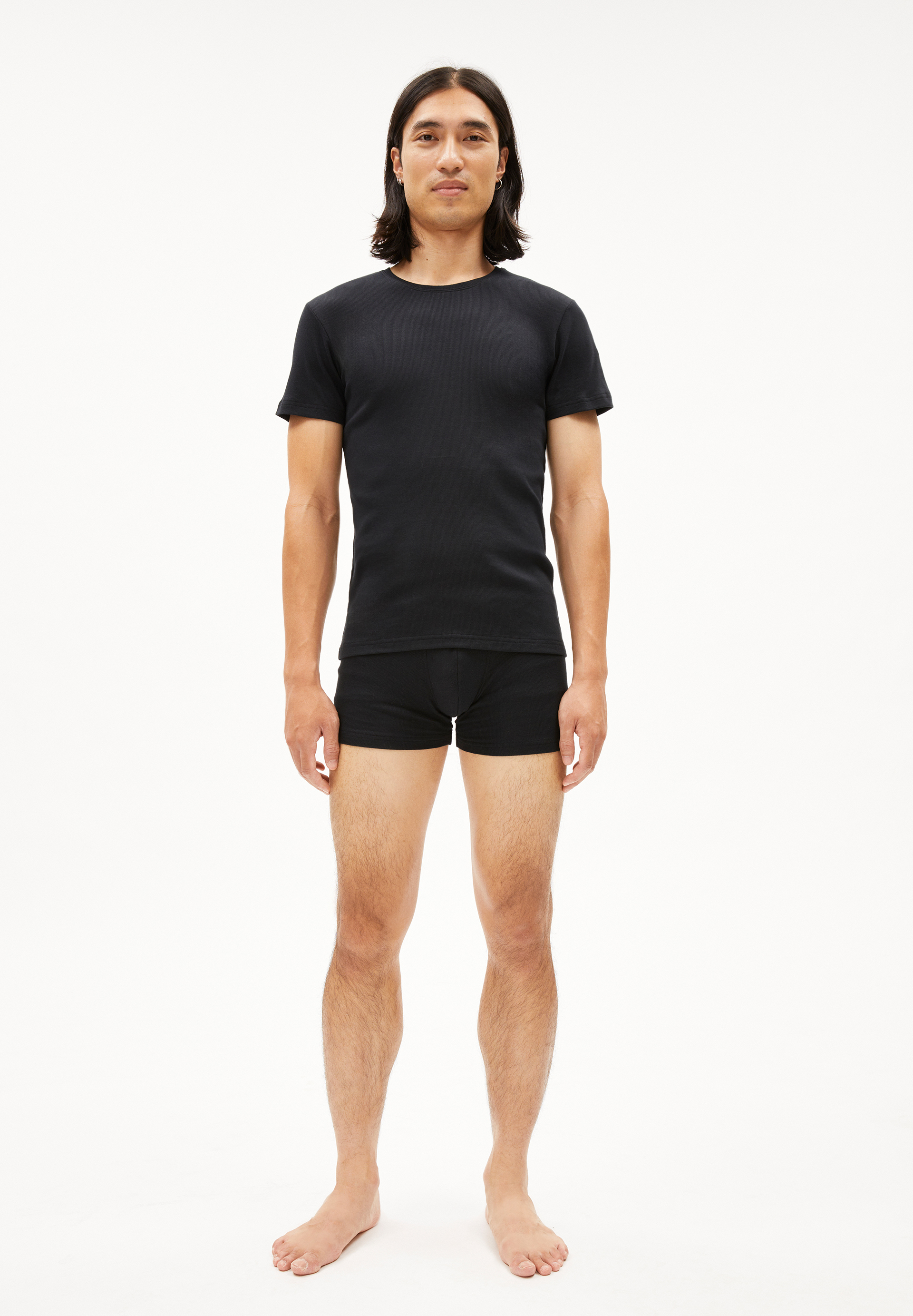 HELMAAR RIB Rib-T-Shirt made of Organic Cotton Mix