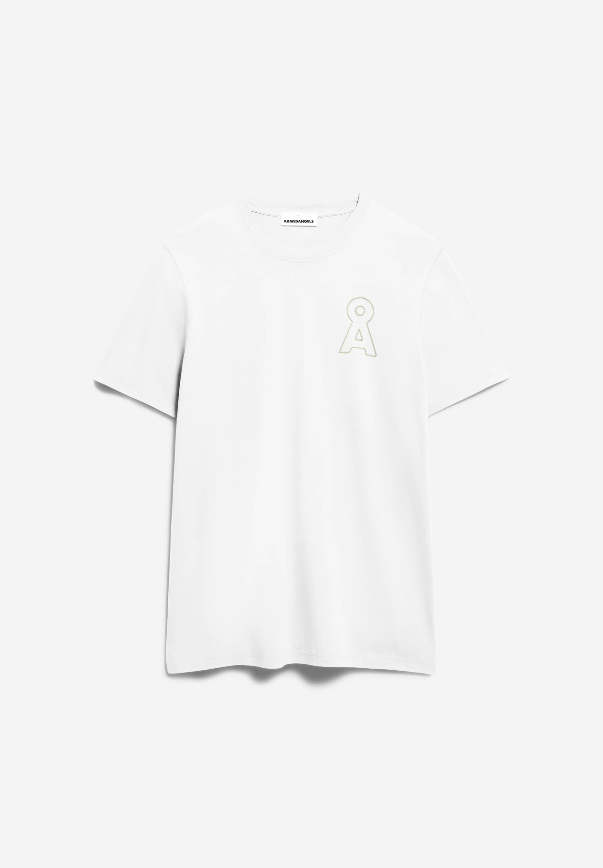 AADONI COLLEGE EMBRO T-shirt à coupe décontractée en coton bio