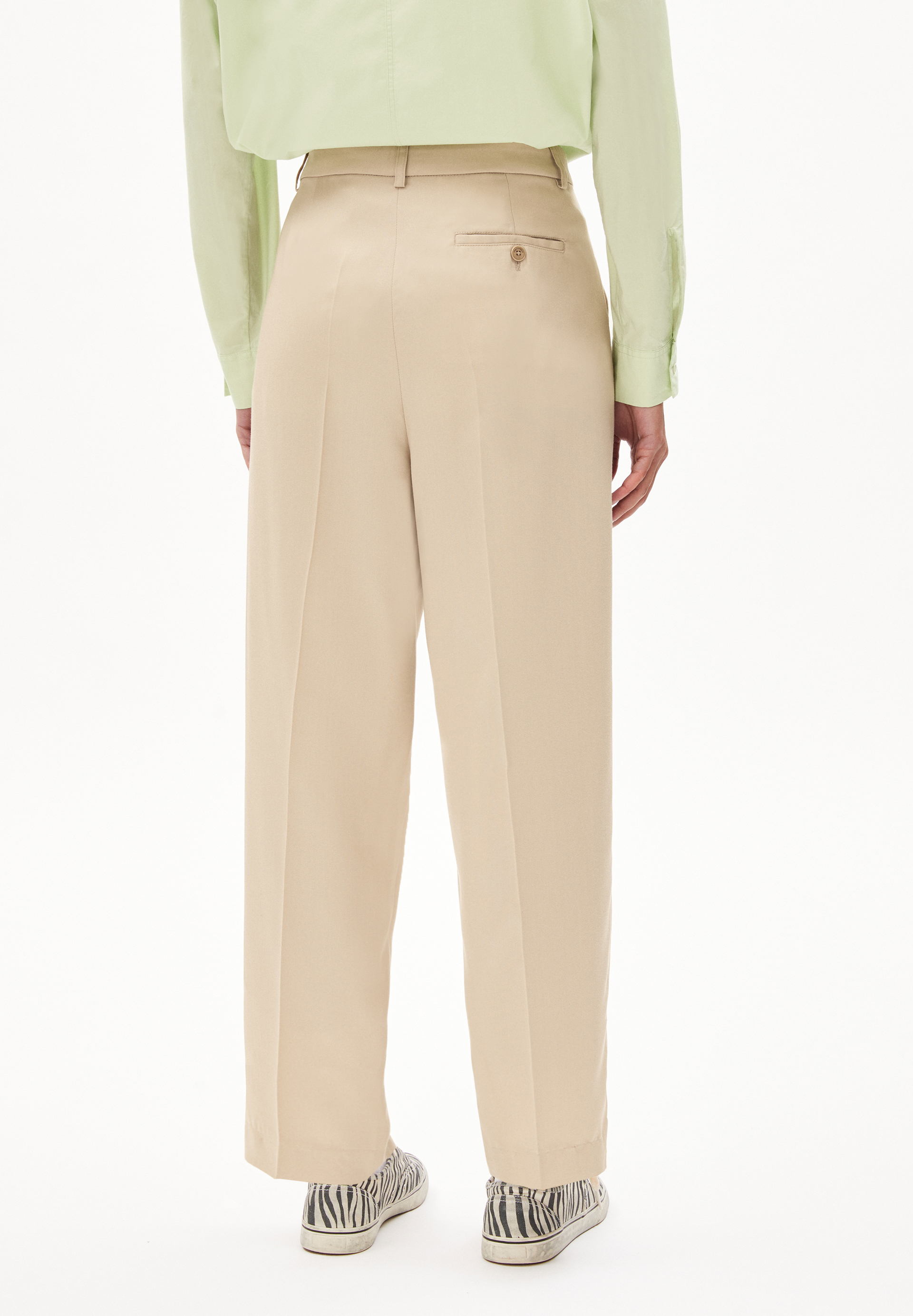 SANDRINAA TAPERED Pantalon en toile en TENCEL™ x REFIBRA™ Lyocell