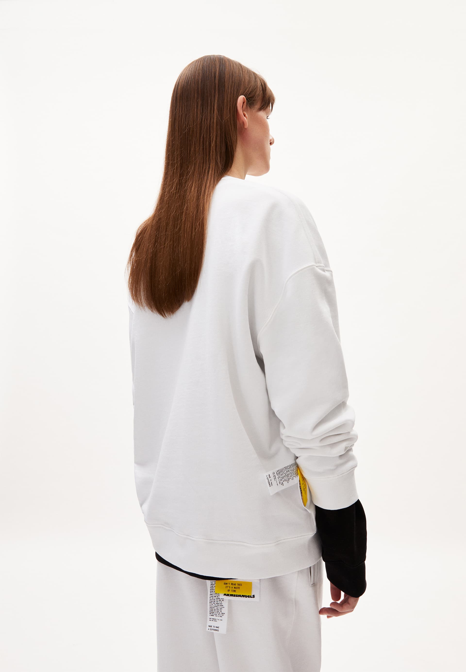 SASHAA ICONIC CAPSULE Heavyweight Sweatshirt Relaxed Fit made of Organic Cotton Mix