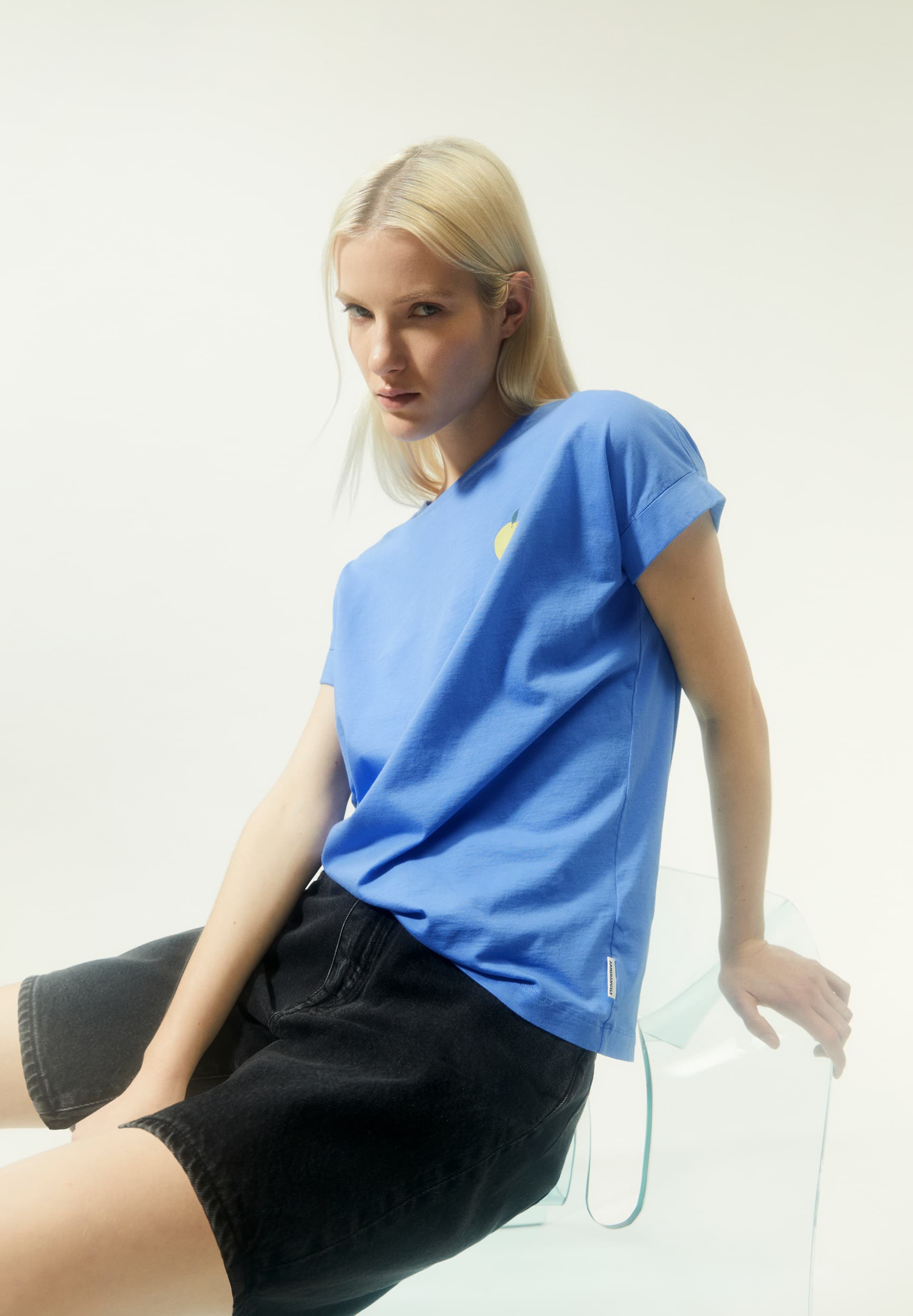 IDAARA FRUITS T-Shirt Loose Fit aus Bio-Baumwolle