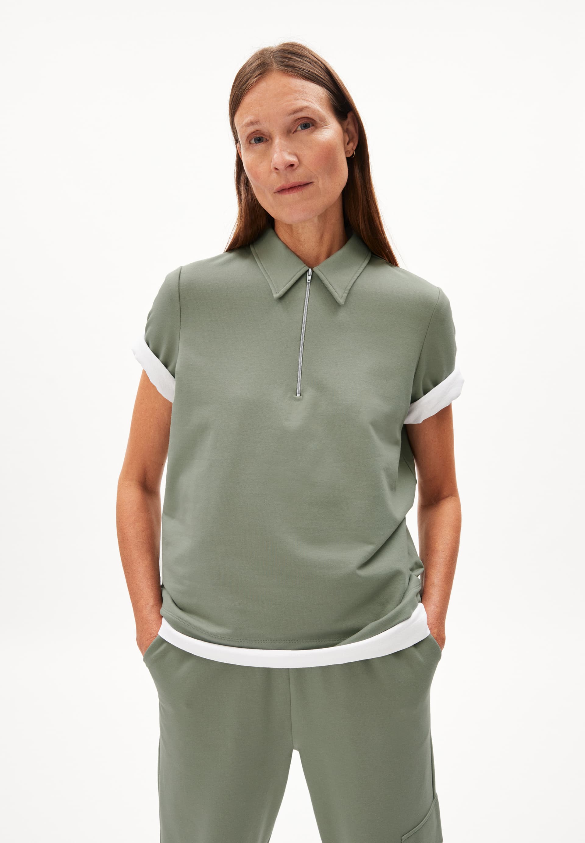 MARIAA GUADALUPE T-Shirt Loose Fit made of Organic Cotton Mix