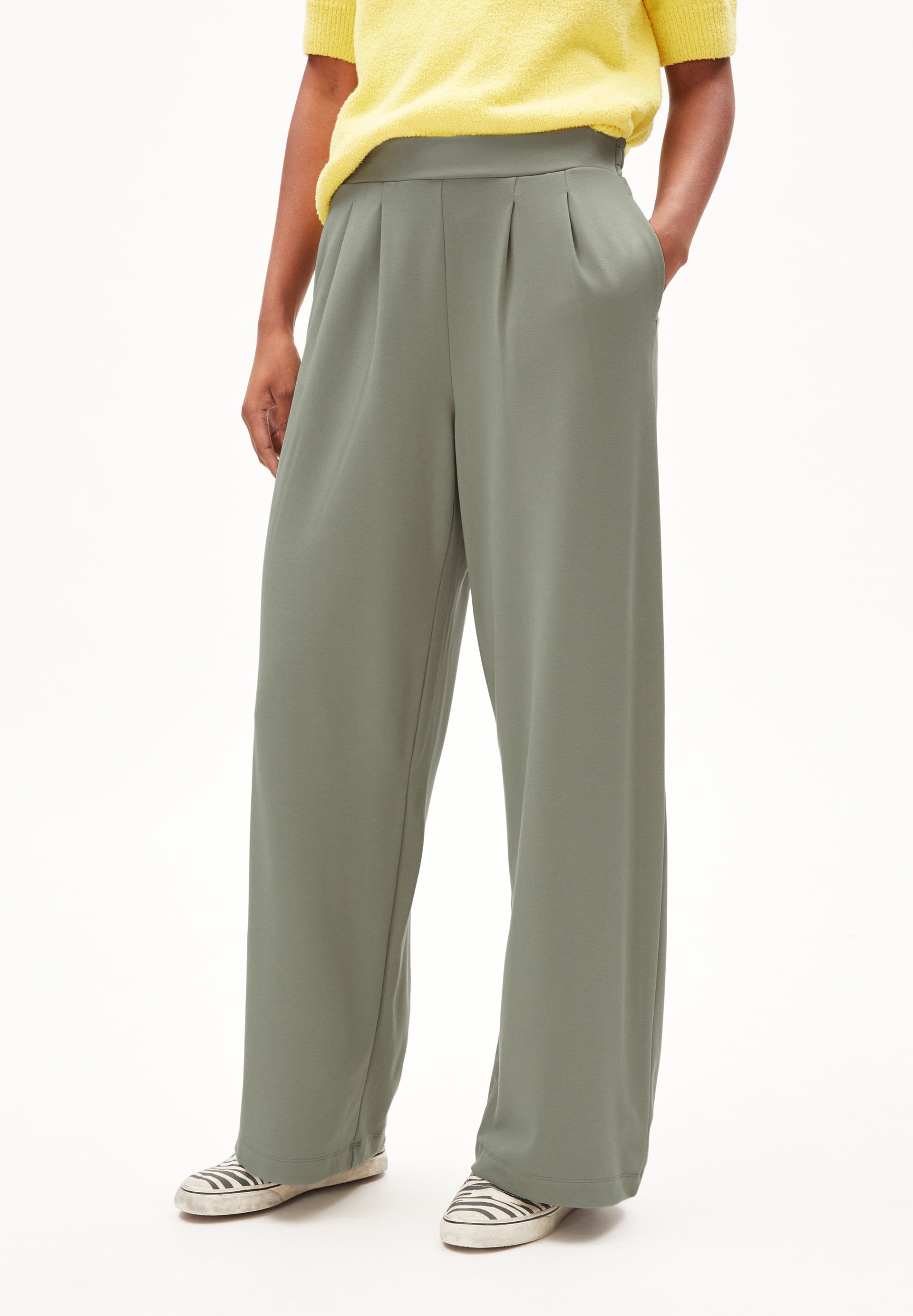 JUANAA PUNTO Jersey Pants made of LENZING™ ECOVERO™ Viscose Mix