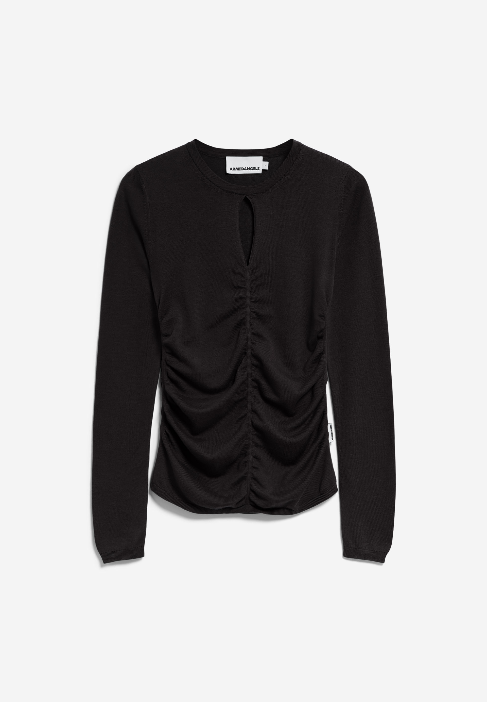 LALEAA FESTIVE Pull coupe ajustée en coton bio mélangé