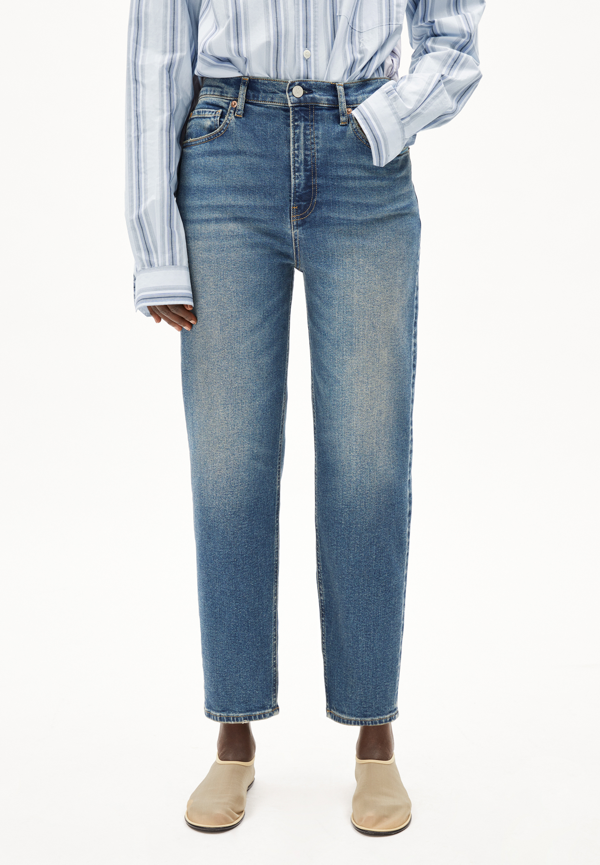 MAIRAA Mom Jeans recycled cotton mix Comfort-Stretch