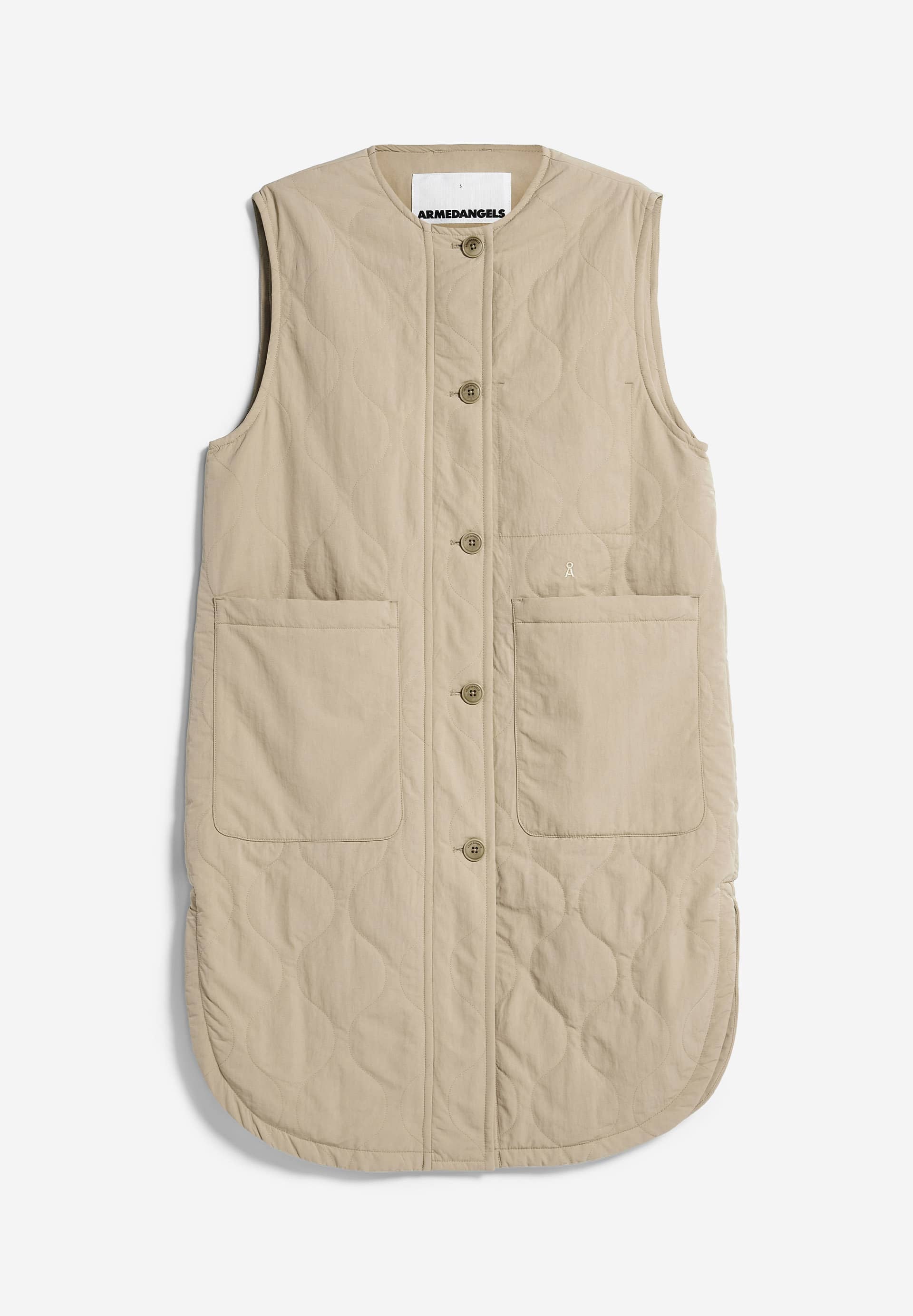 GAUJAA Waistcoat Relaxed Fit aus Polyamide Mix (recycled)