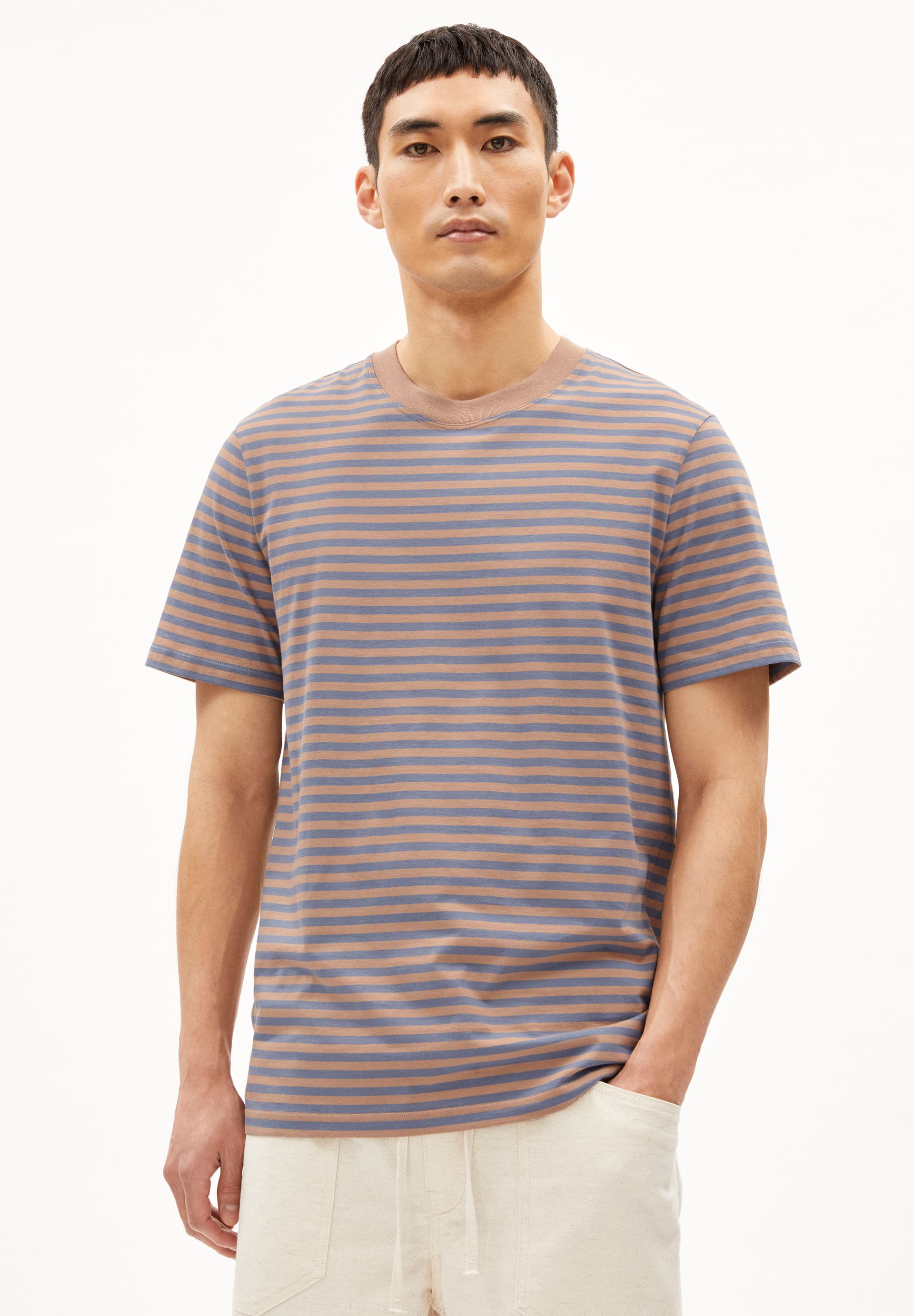 VEGAAS STRIPES T-Shirt Relaxed Fit made of Organic Cotton