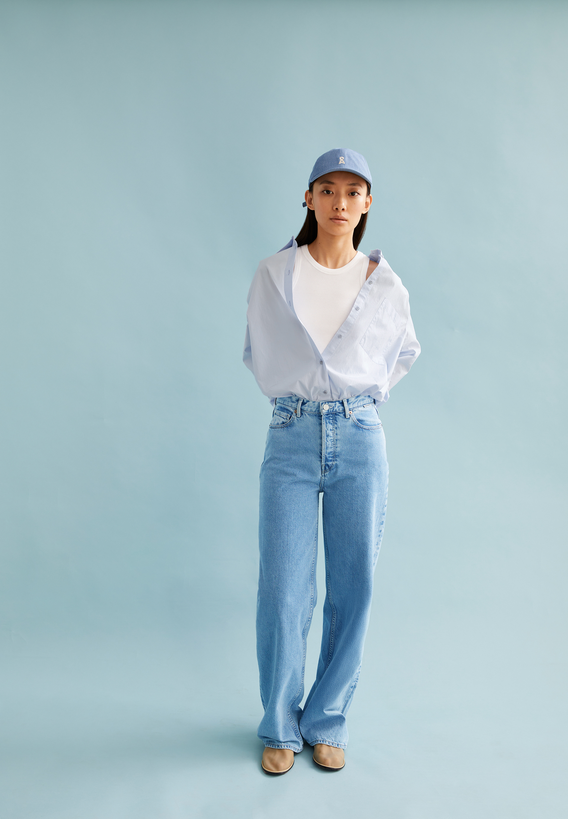 ENIJAA Wide Jeans recycled cotton