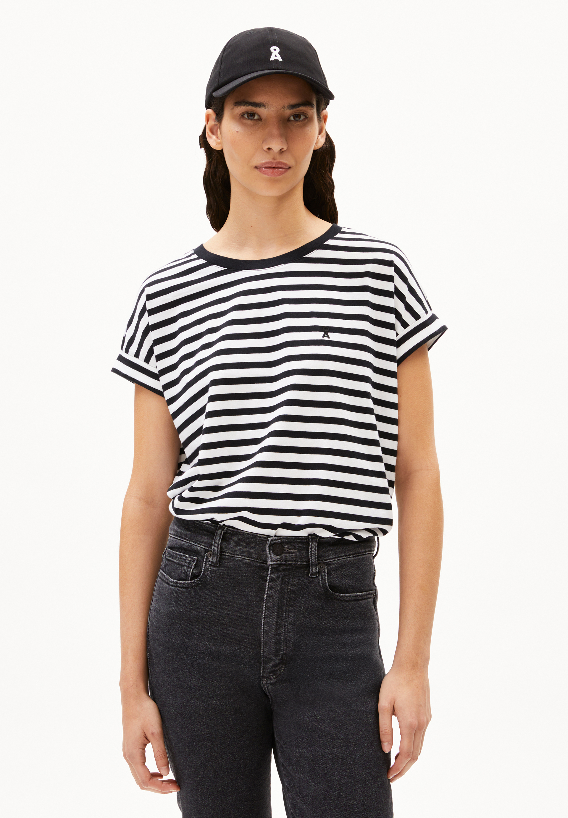 IDAARA STRIPES T-shirt van biologisch katoen