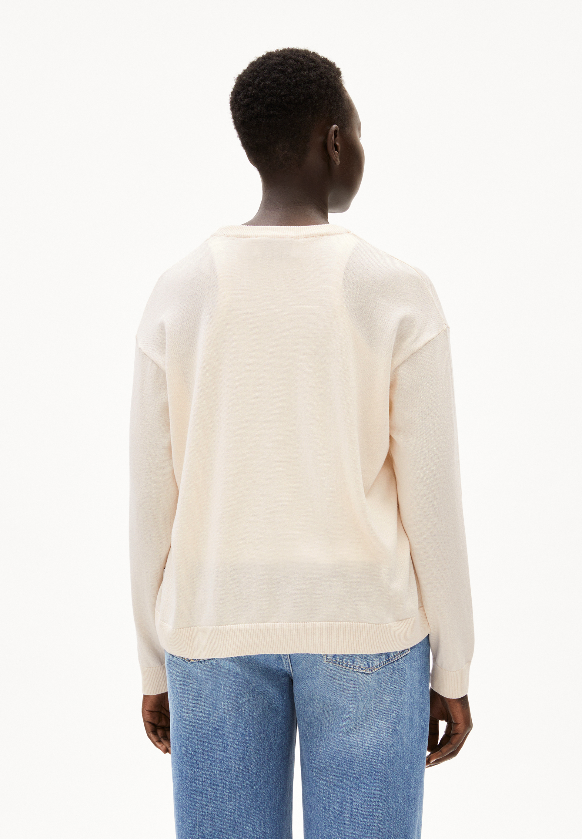 LARUNAA Pull en coton biologique mélangé