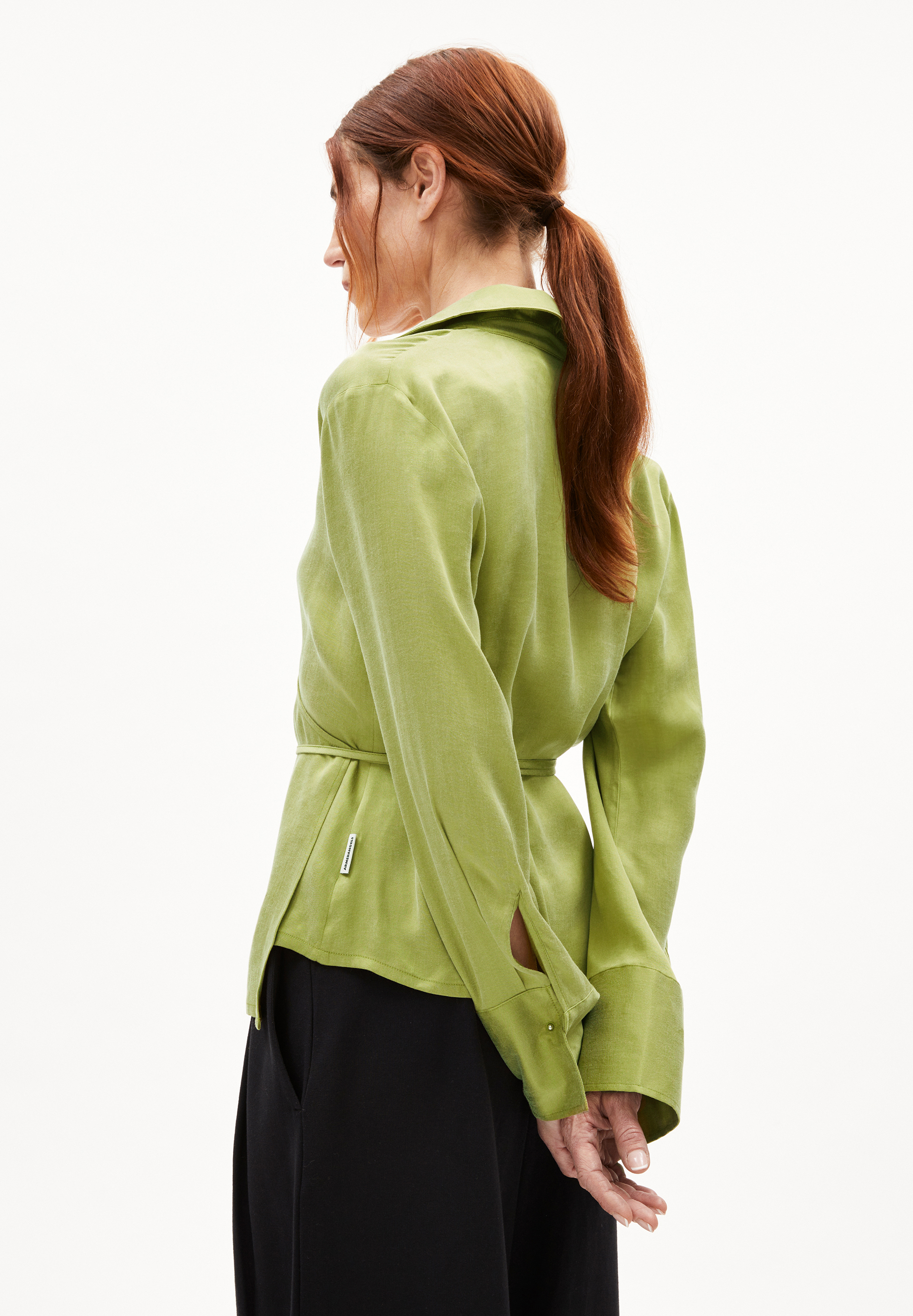 BEJURAA Chemisier coupe décontractée en lyocell TENCEL™ mélangé