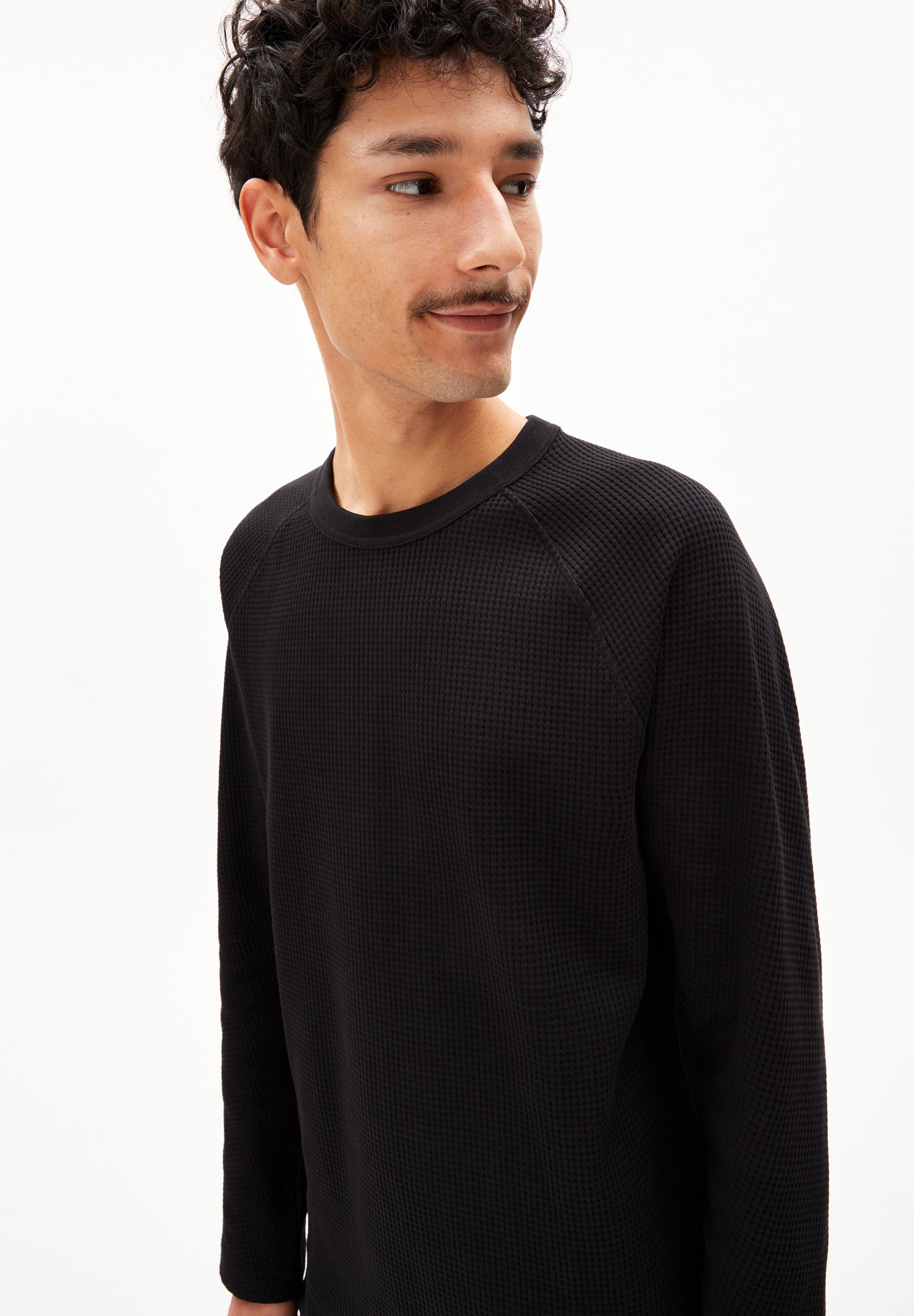 JOSUAA WAFFLE T-Shirt Relaxed Fit aus Bio-Baumwolle