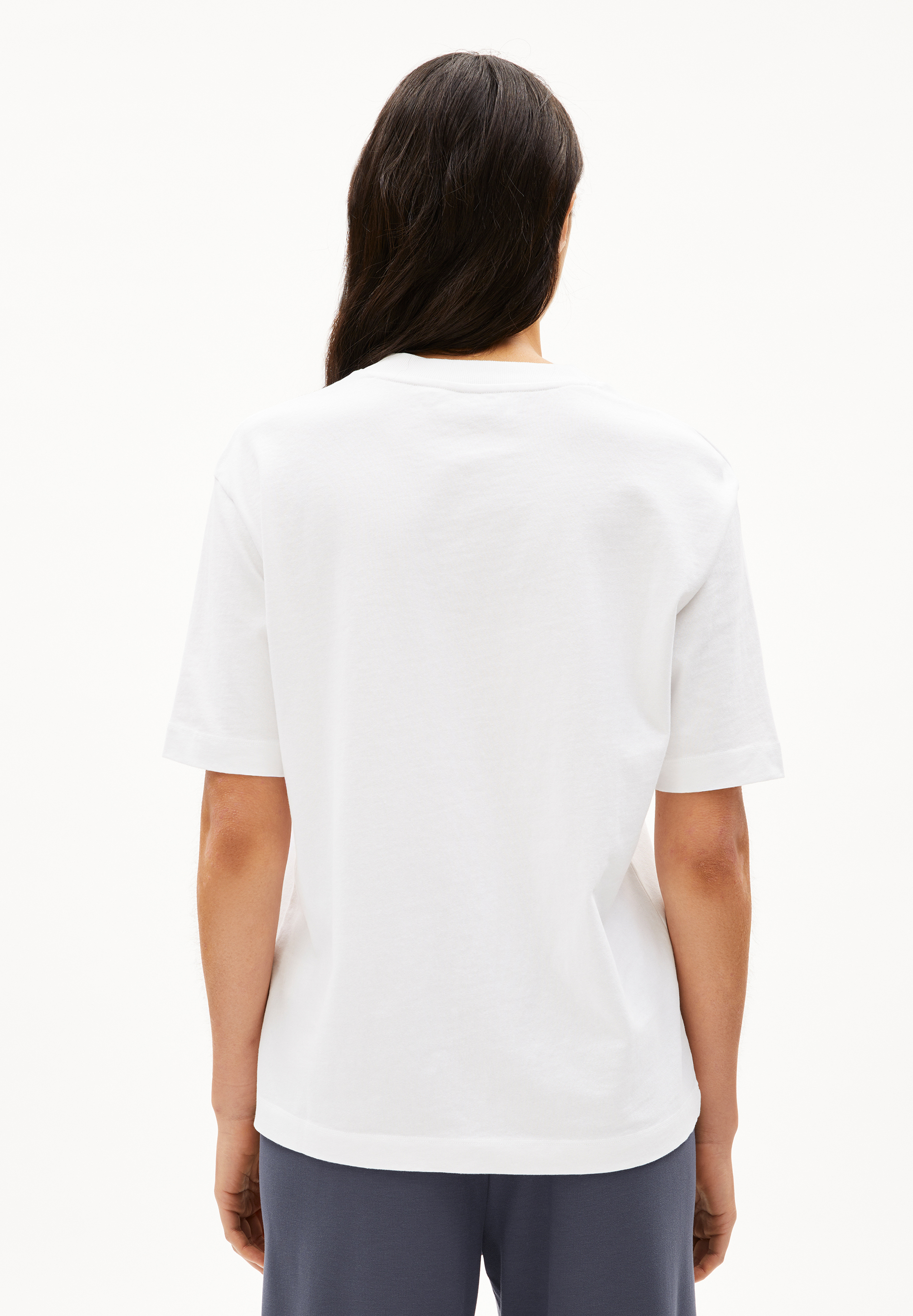 TARJAA Heavyweight T-shirt met loose fit van biologische katoenmix