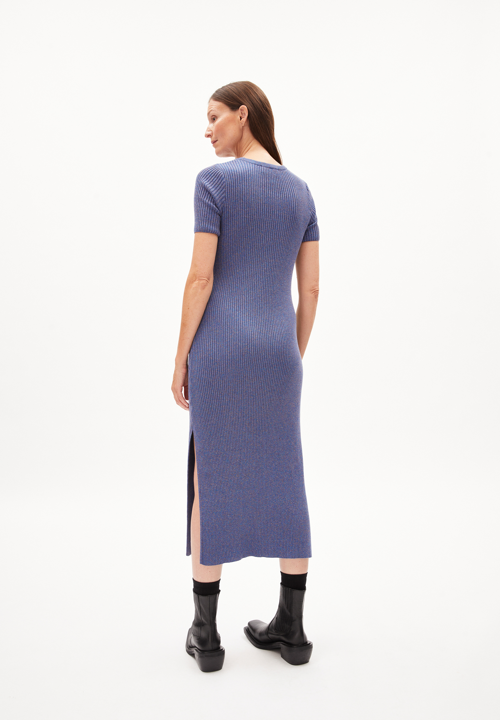 ELAINAAS Knit Dress Slim Fit made of Organic Cotton Mix