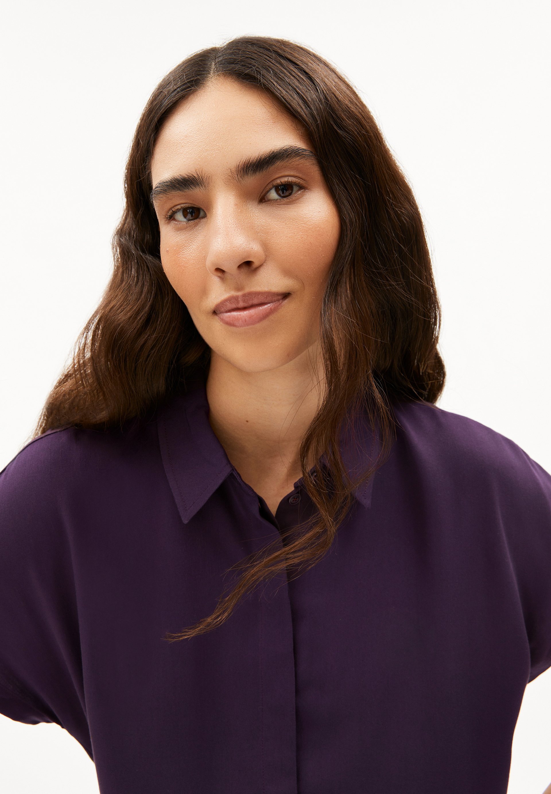 LARISAANA Chemisier en viscose LENZING™ ECOVERO™