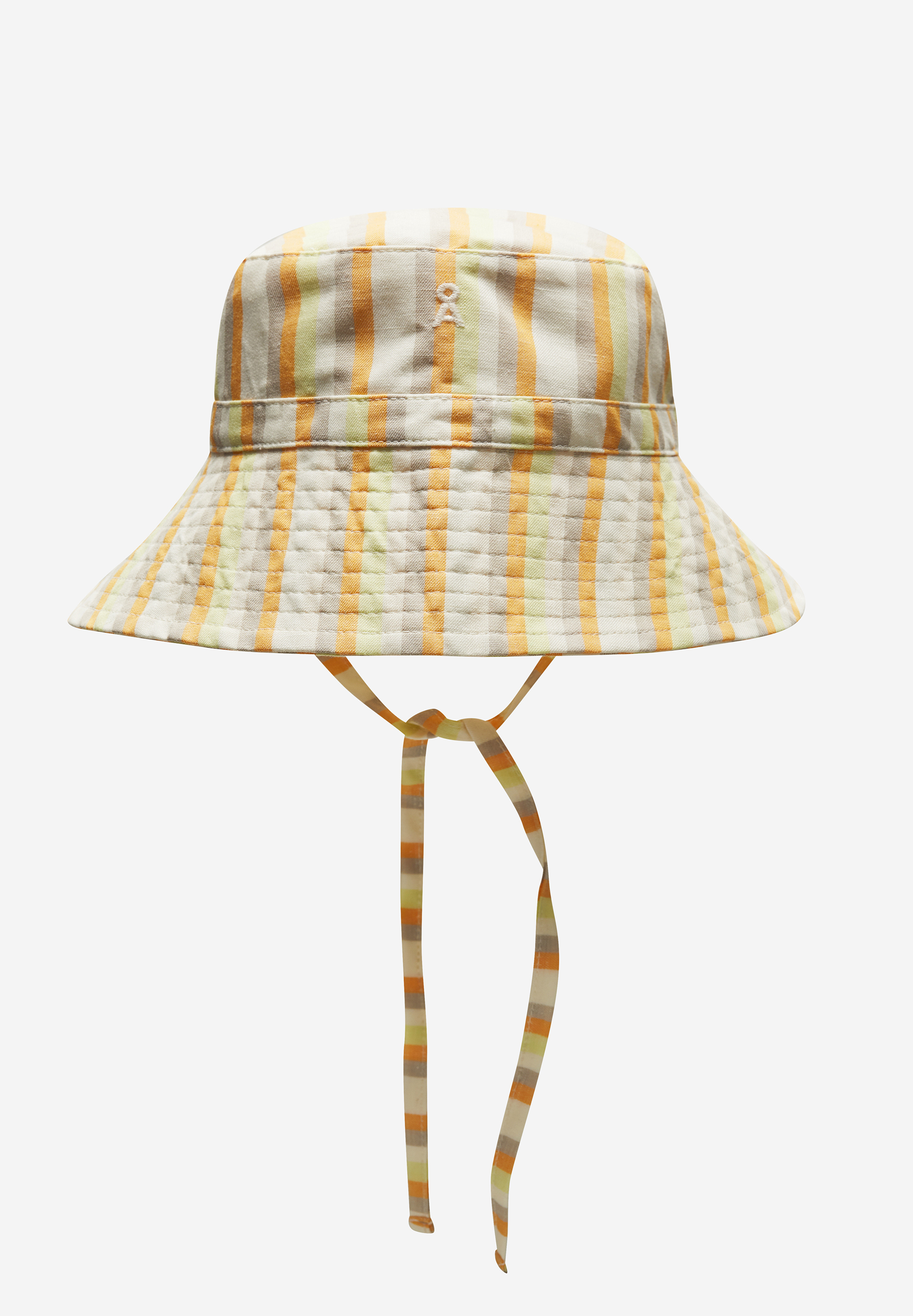 HAALEY STRIPED LINO Bucket Hat Regular Fit made of Organic Cotton Mix