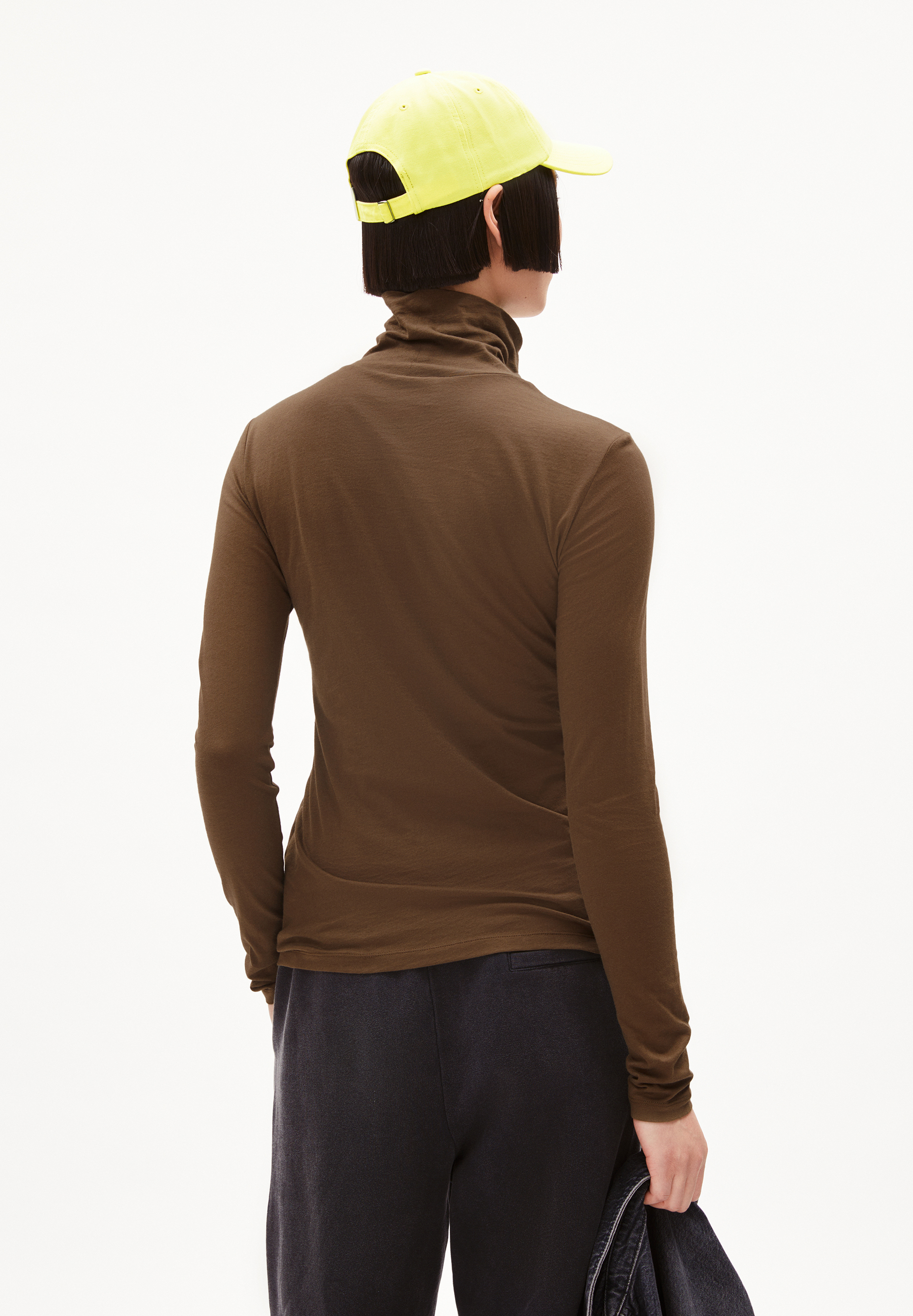 GRAZILIAA SOFT Haut à manches longues coupe ajustée en coton bio