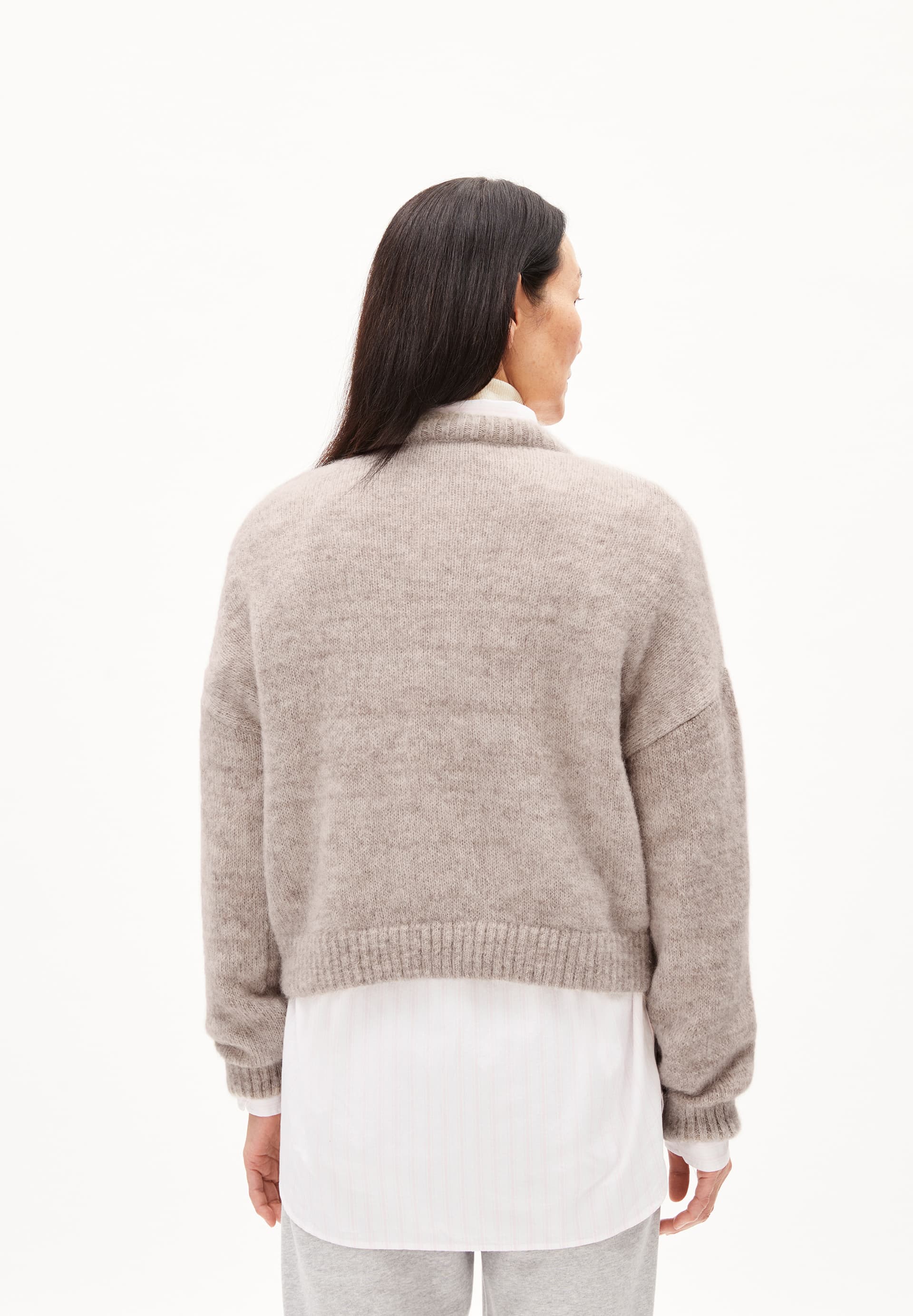 SURI INARAA Sweater Oversized Fit made of Alpaca Wool Mix