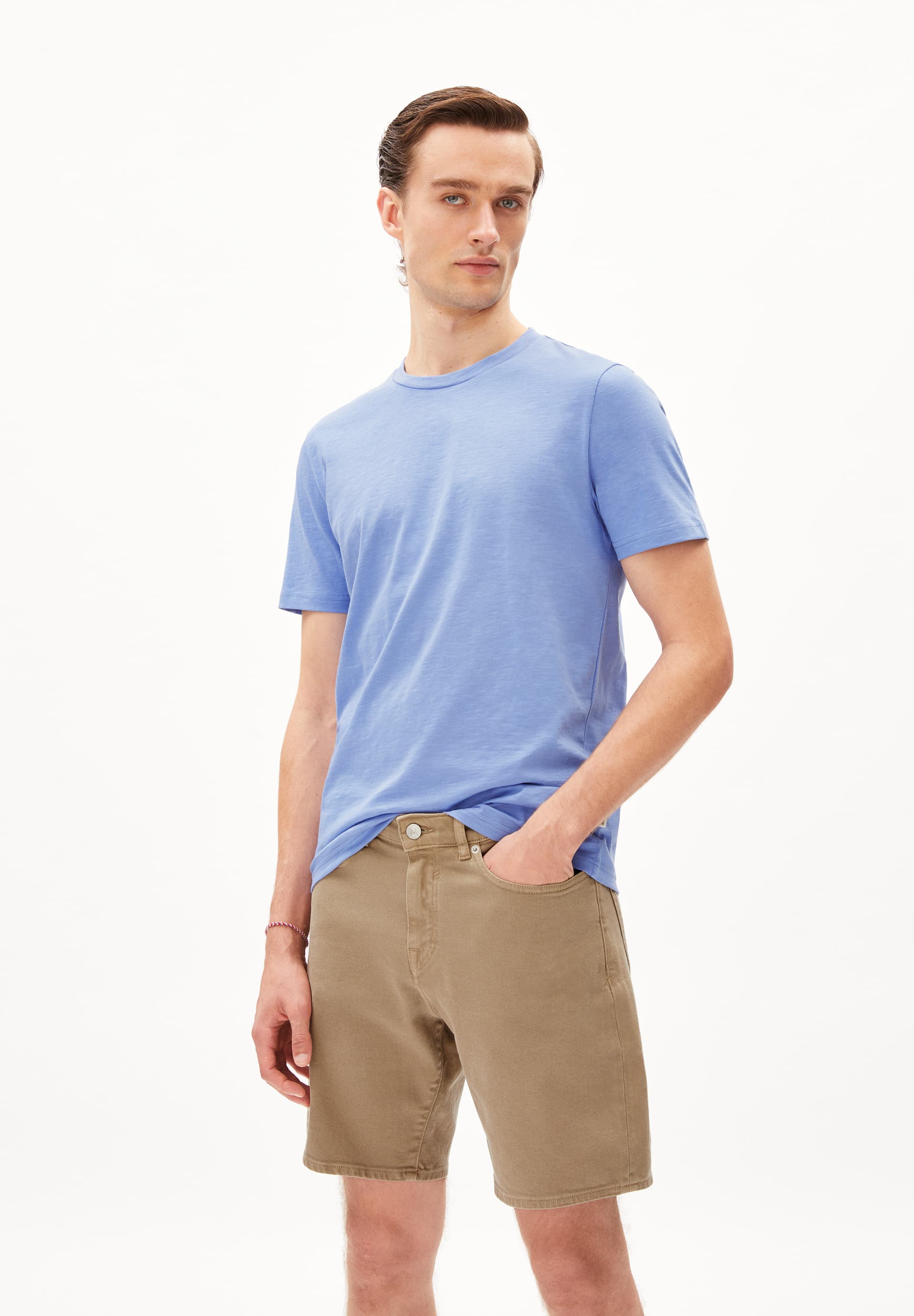JAAMEL STRUCTURE T-shirt épais coupe standard en coton bio