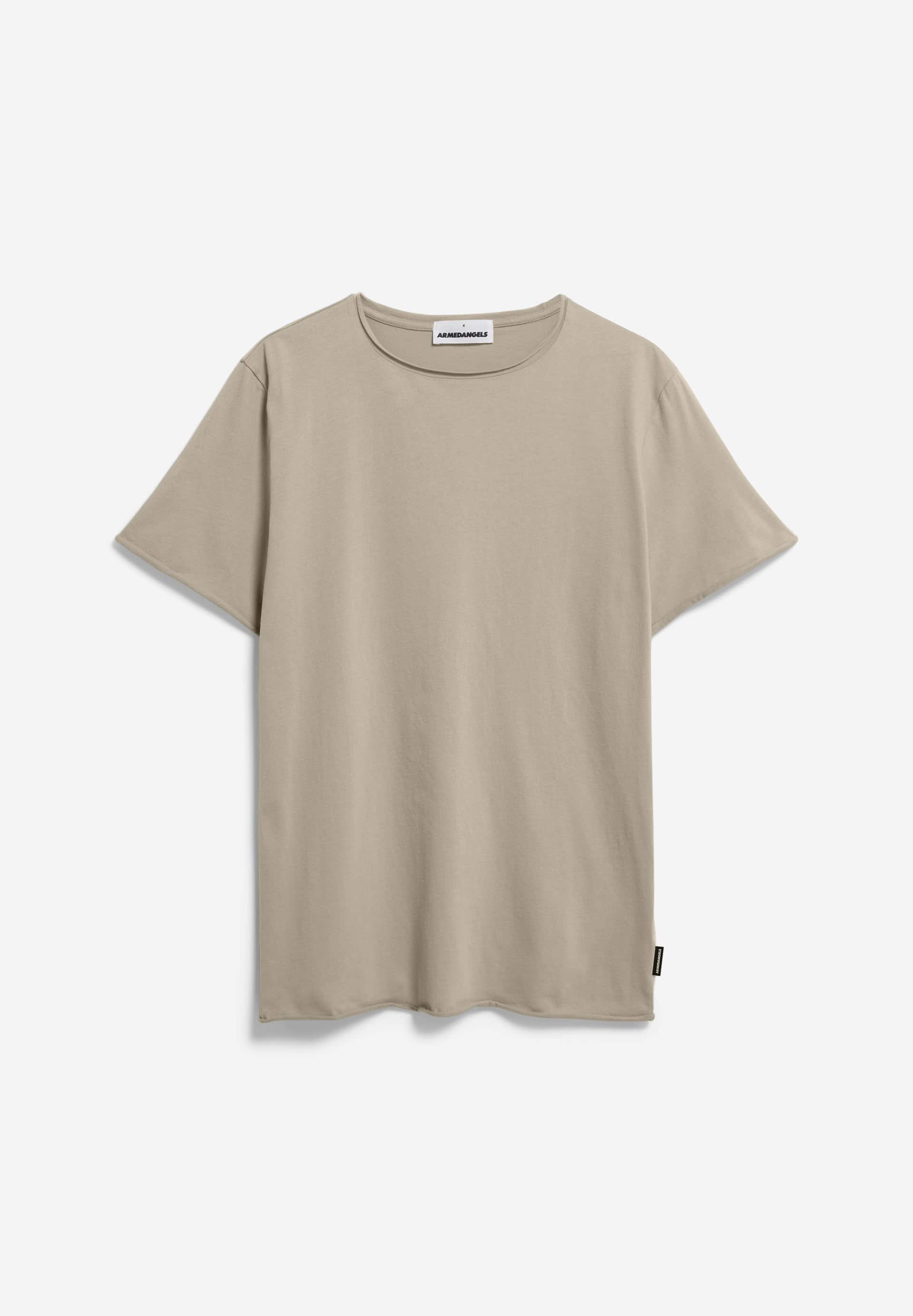 AAMON BRUSHED T-Shirt Regular Fit aus Bio-Baumwolle