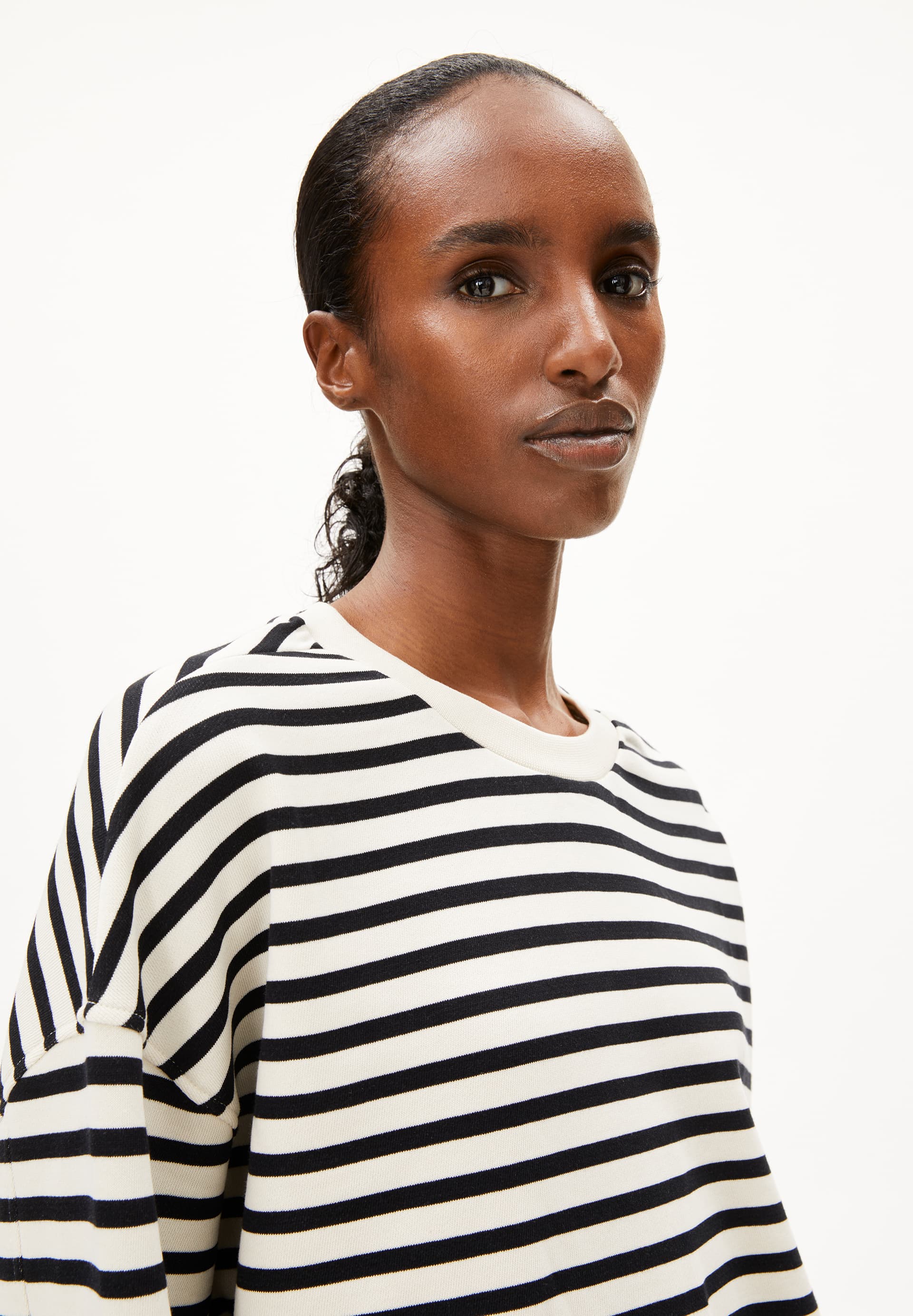 FRANKAA MAARLEN STRIPE Sweatshirt made of Organic Cotton