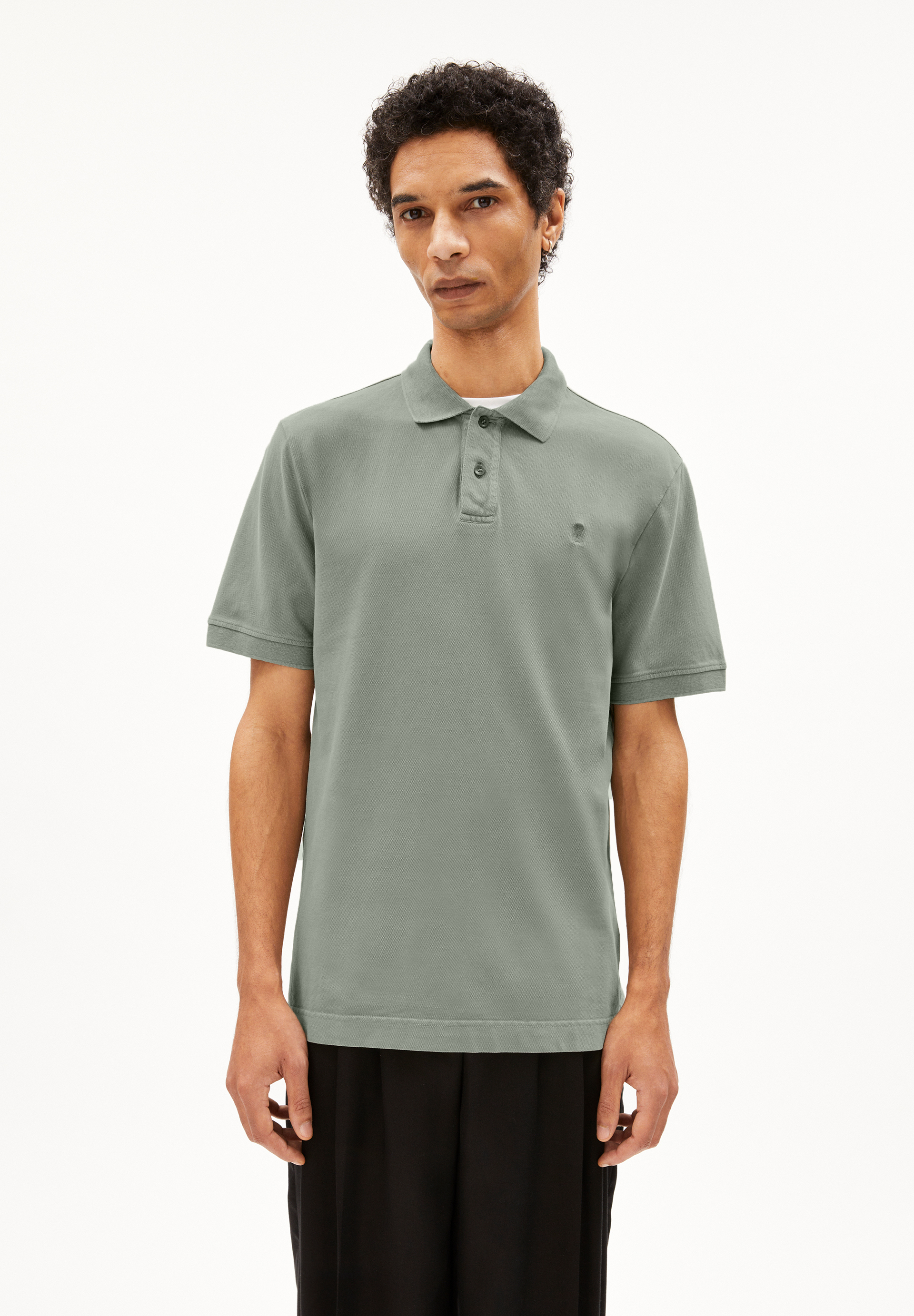 FIBRAAS GMT DYE Polo T-Shirt Regular Fit made of Organic Cotton