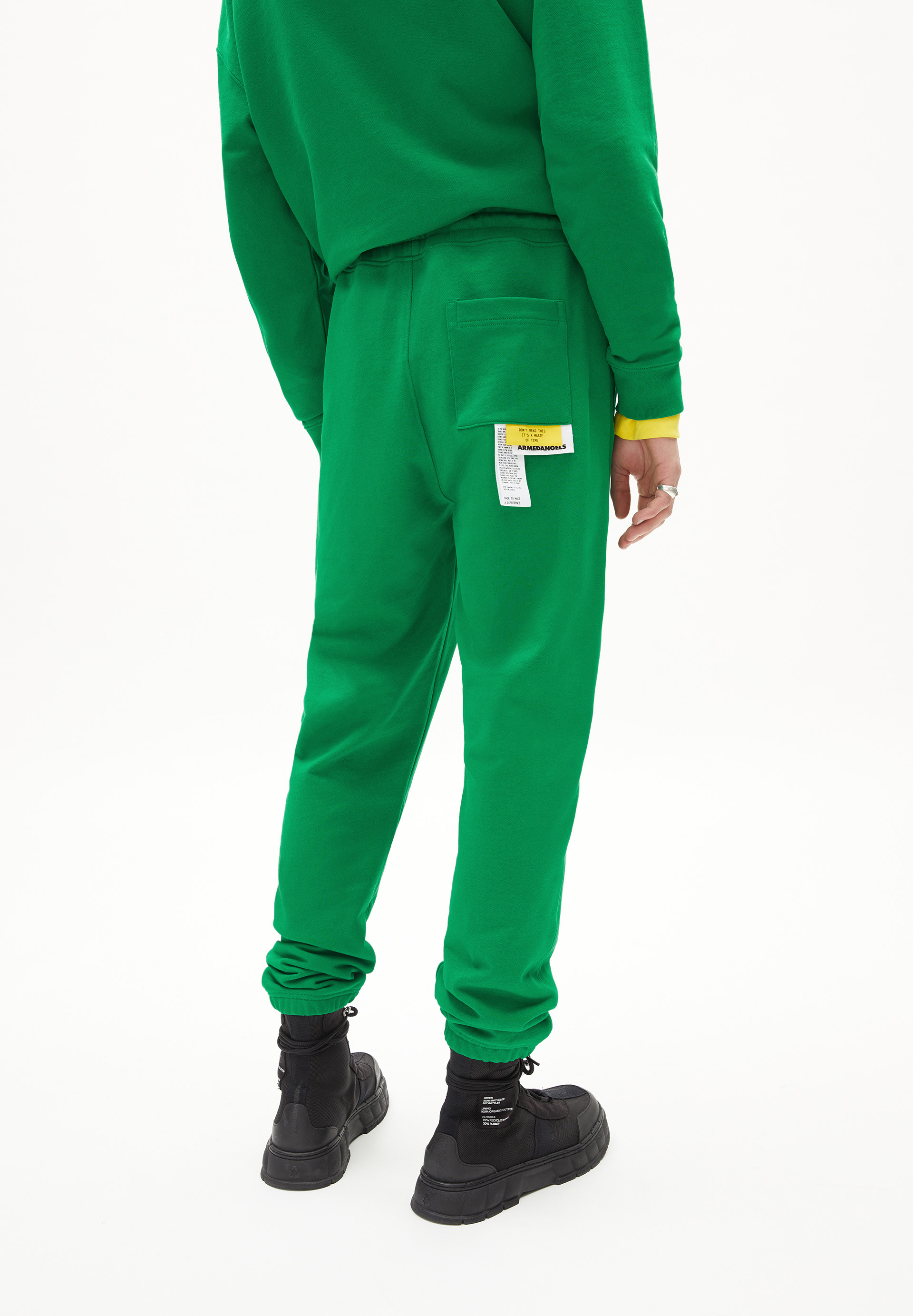 AAIKE ICONIC CAPSULE Heavyweight Sweathose Regular Fit aus Bio-Baumwoll Mix