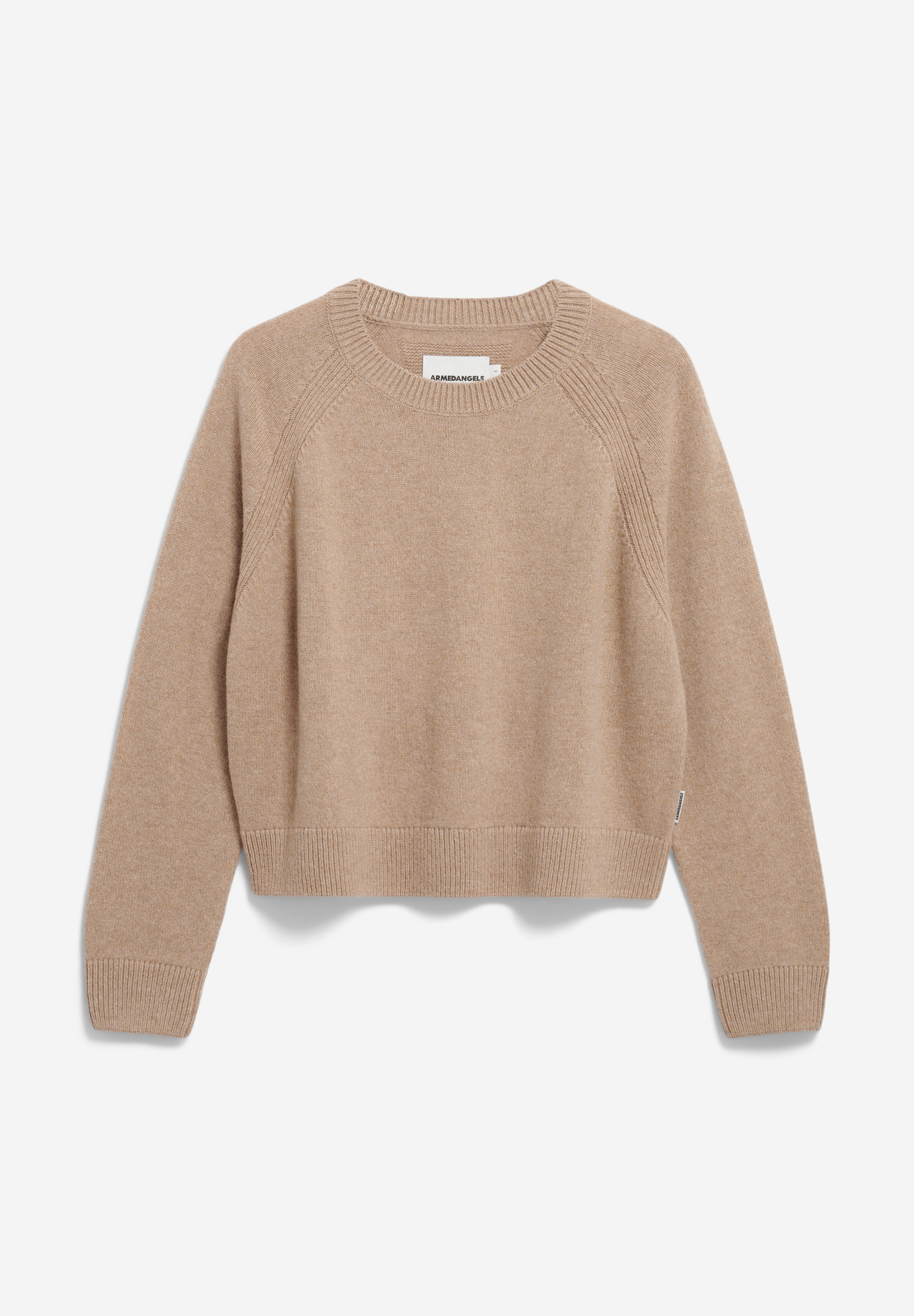 DILIRIAA REGLANA Pull coupe ample en laine bio mélangée