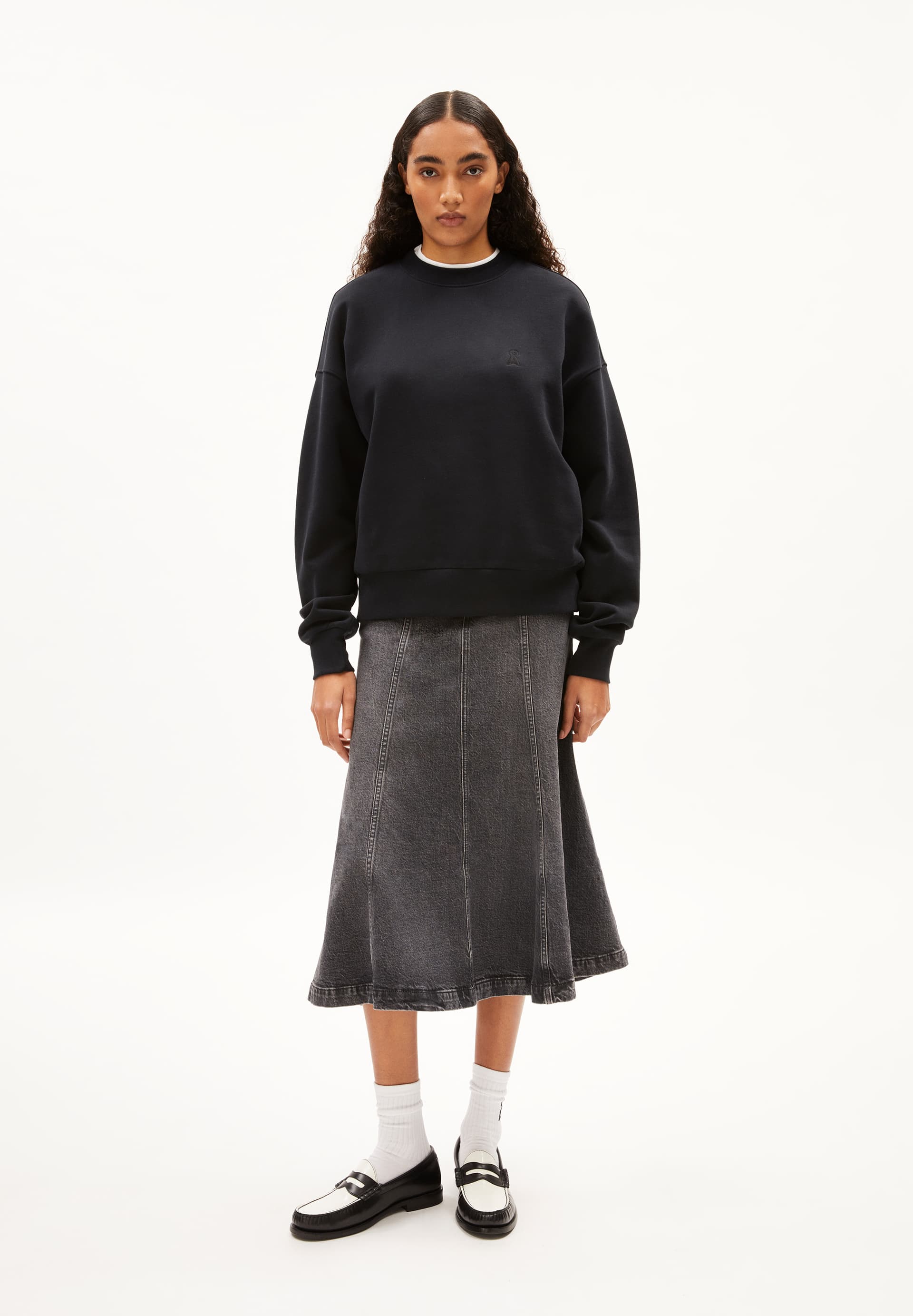 ALIZAA Sweatshirt Oversized Fit aus Bio-Baumwolle