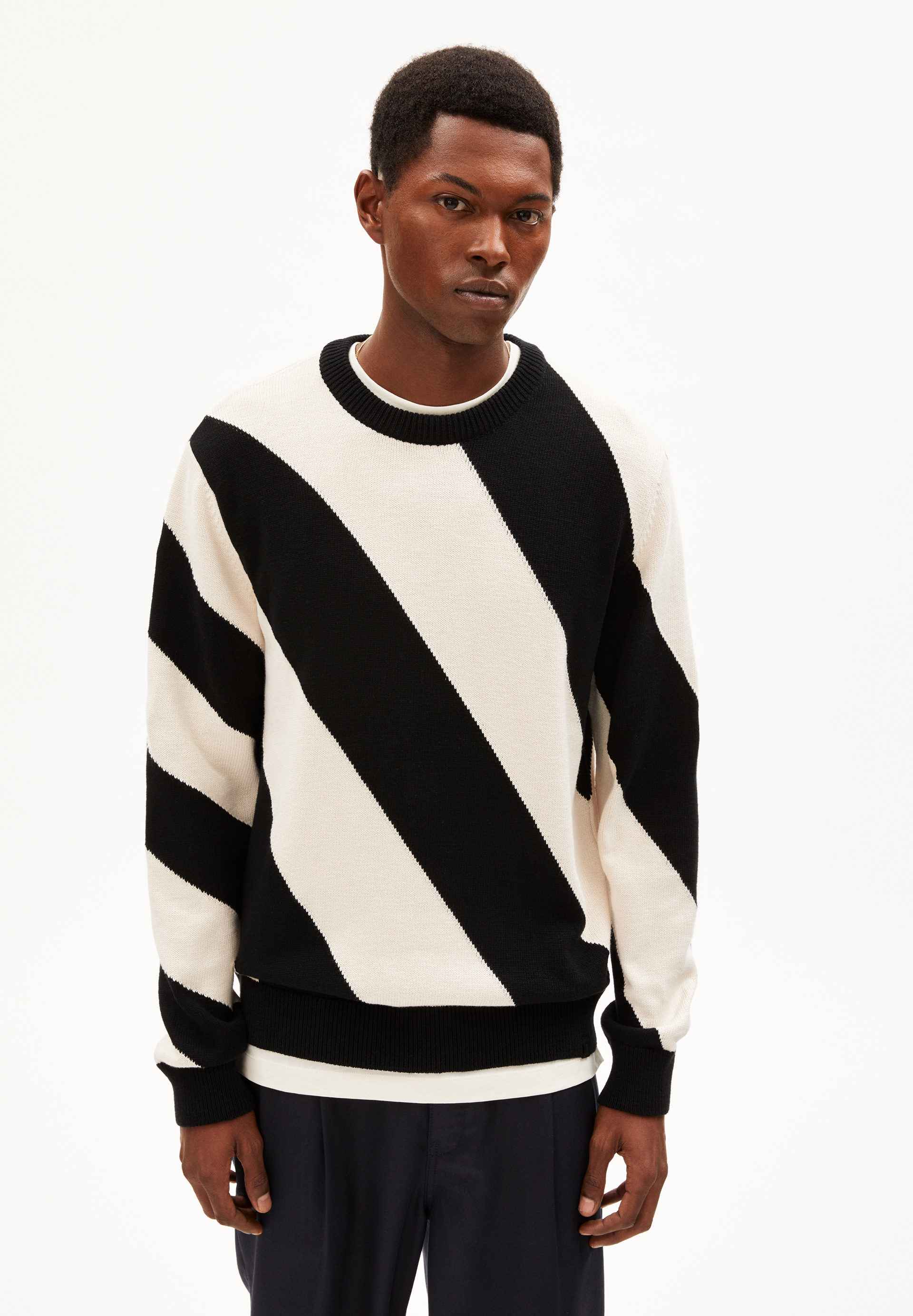IOAAN Pull coupe standard en coton bio