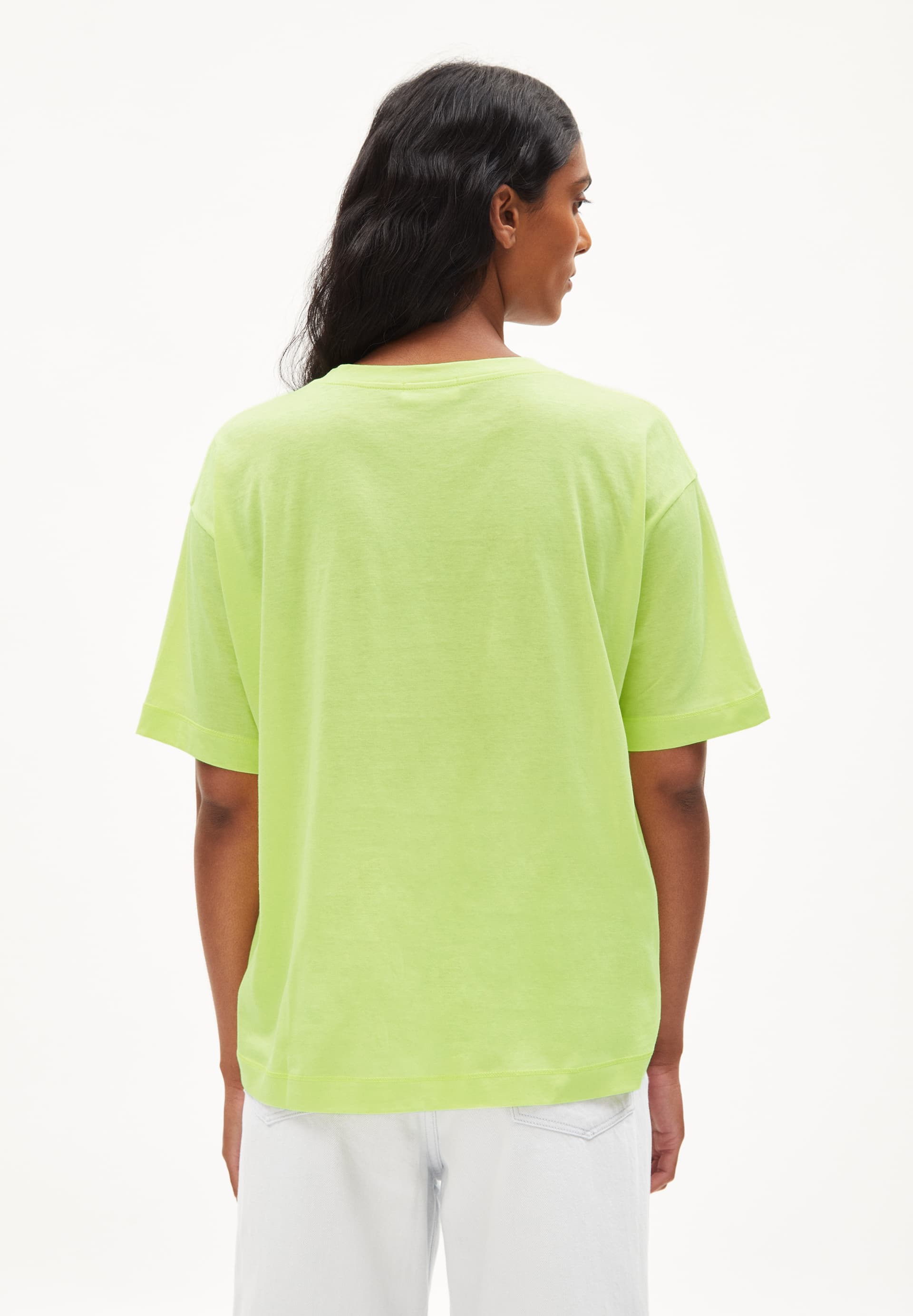 DEMIKAA T-shirt met oversized fit van biologisch katoen
