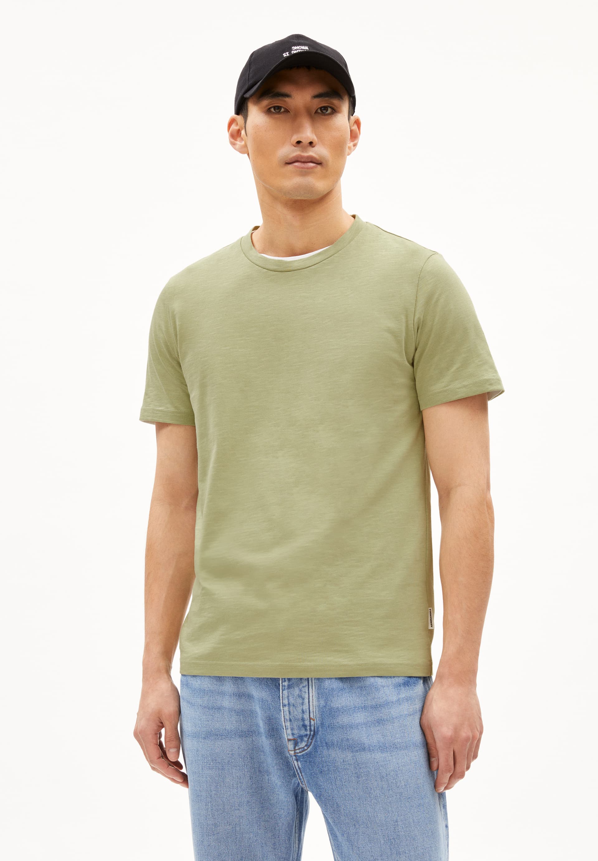 JAAMEL STRUCTURE Heavyweight T-Shirt Regular Fit aus Bio-Baumwolle