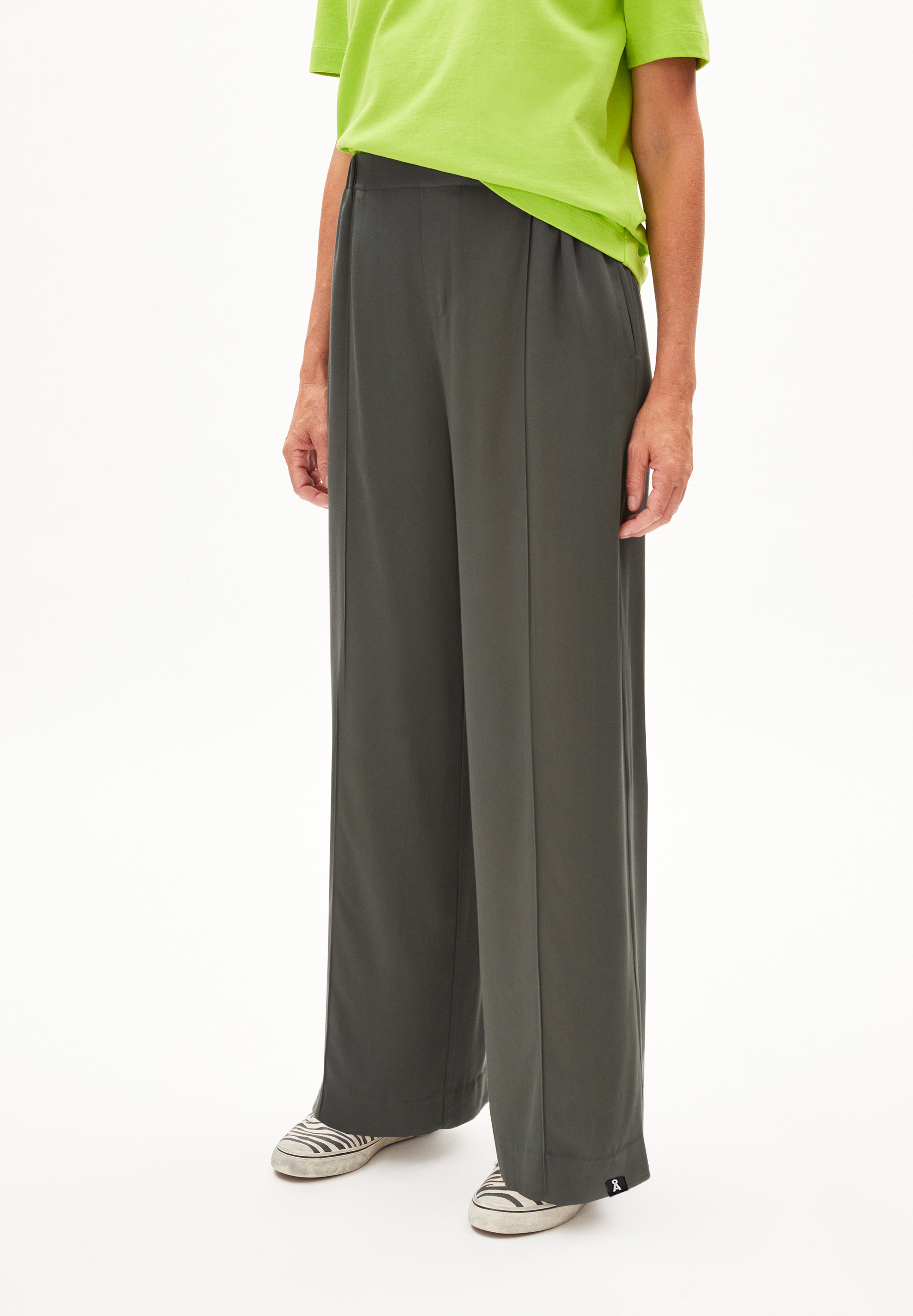 JONVAALIE Pantalon en toile en viscose LENZING™ ECOVERO™