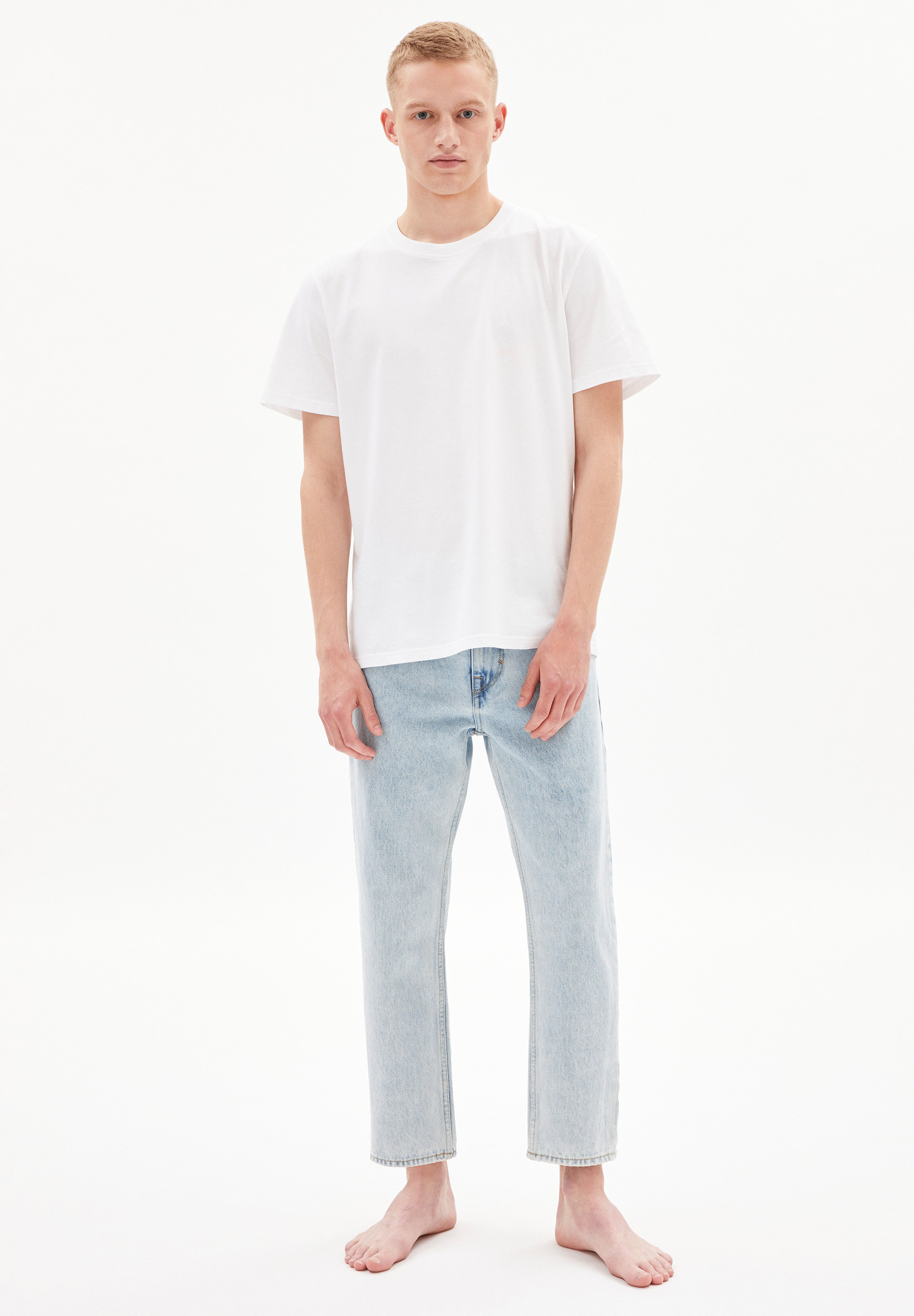MAAKX Loose Fit Cropped Denim made of Organic Cotton