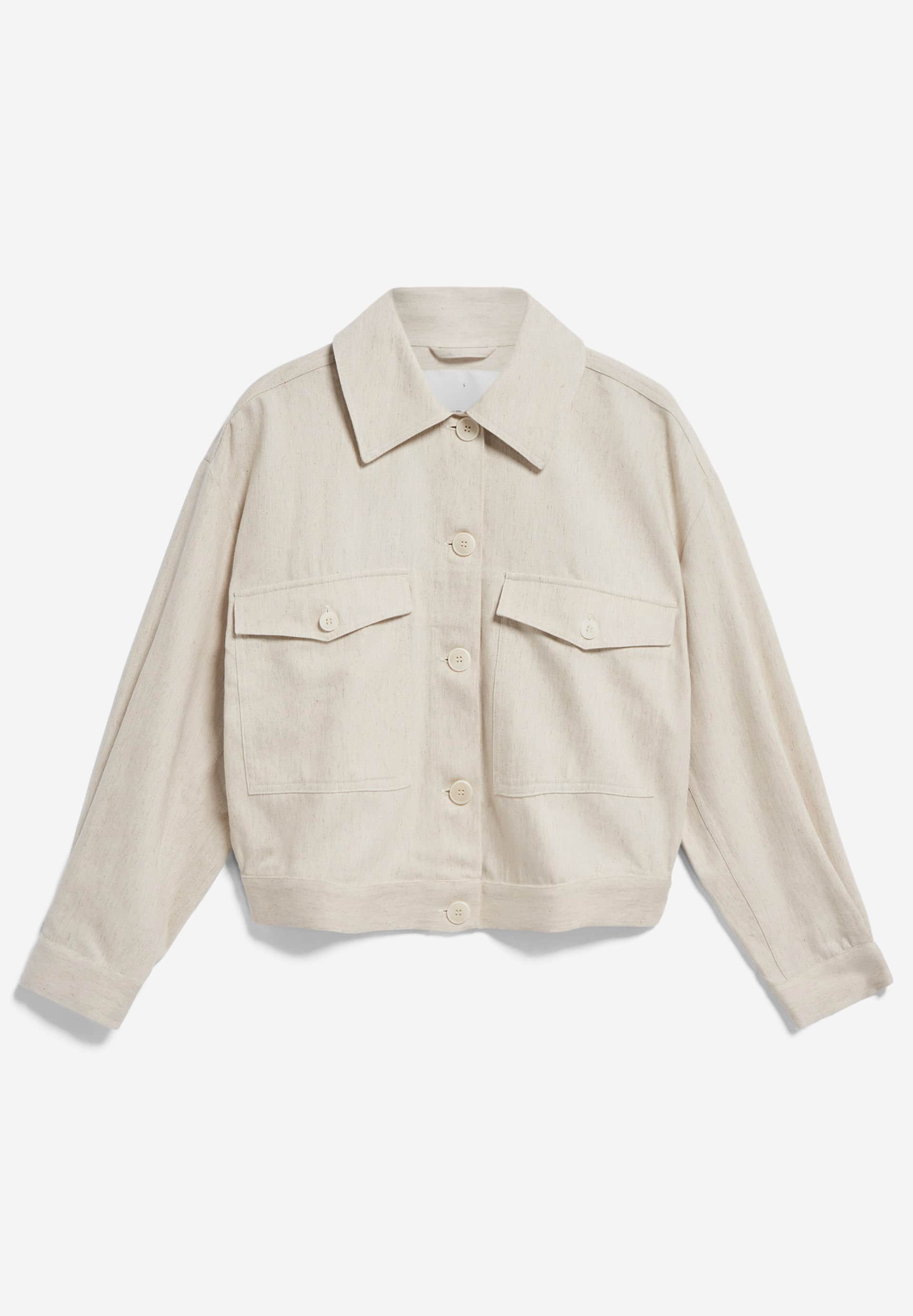 AALISEA LINO HEAVY Overshirt Oversized Fit made of Linen-Mix