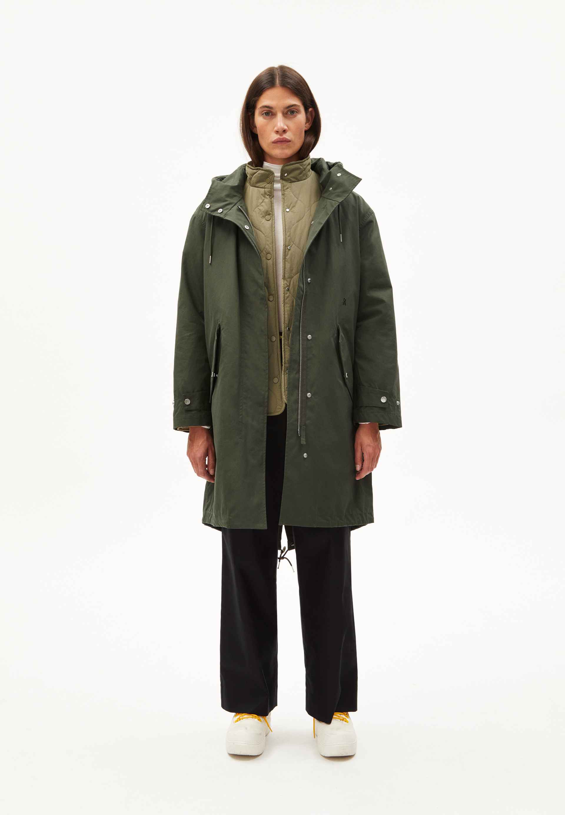 PENEDAA CORE Parka à coupe décontractée en coton bio