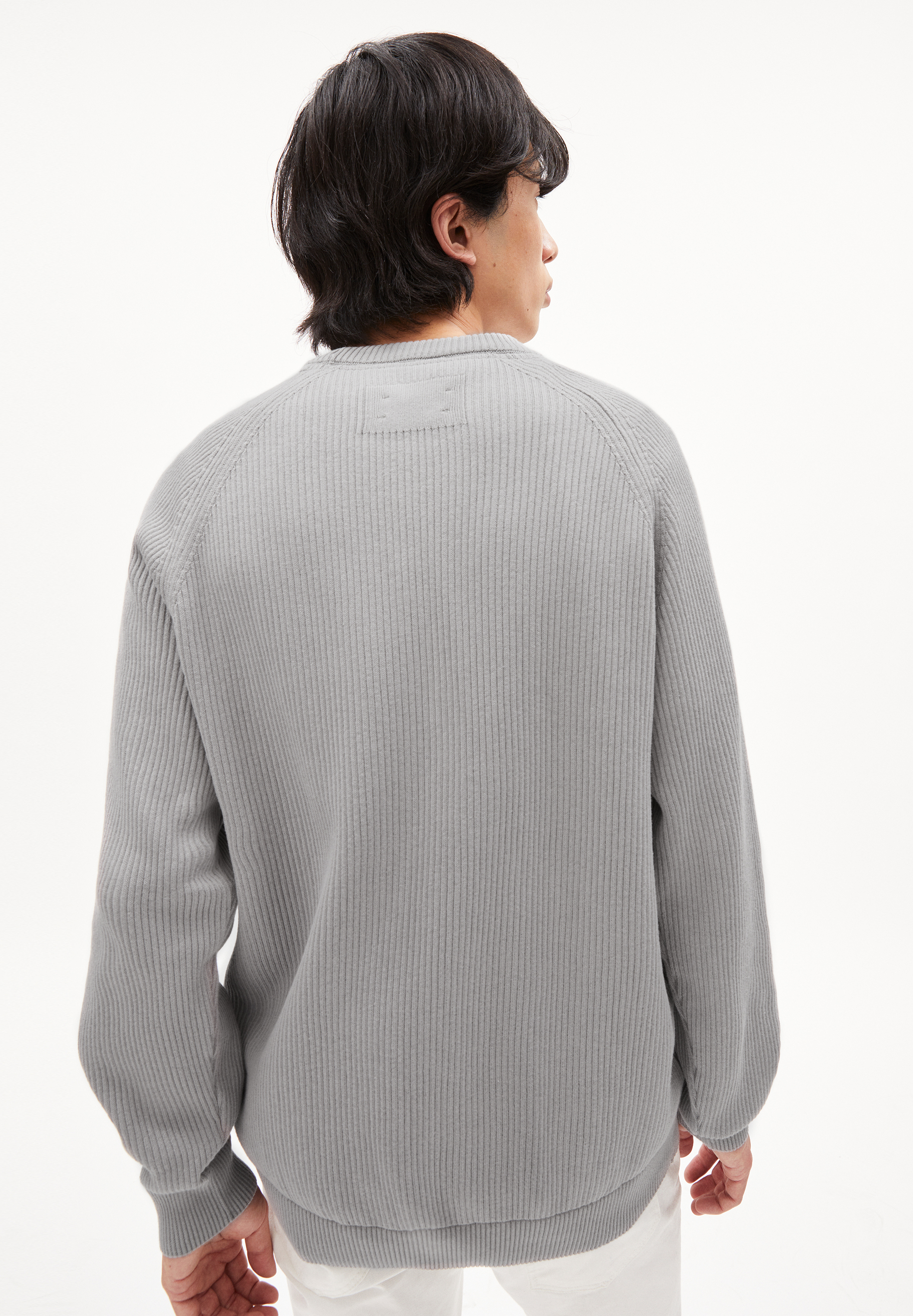SVETAA STRUCTURE Pullover Regular Fit aus Bio-Baumwolle