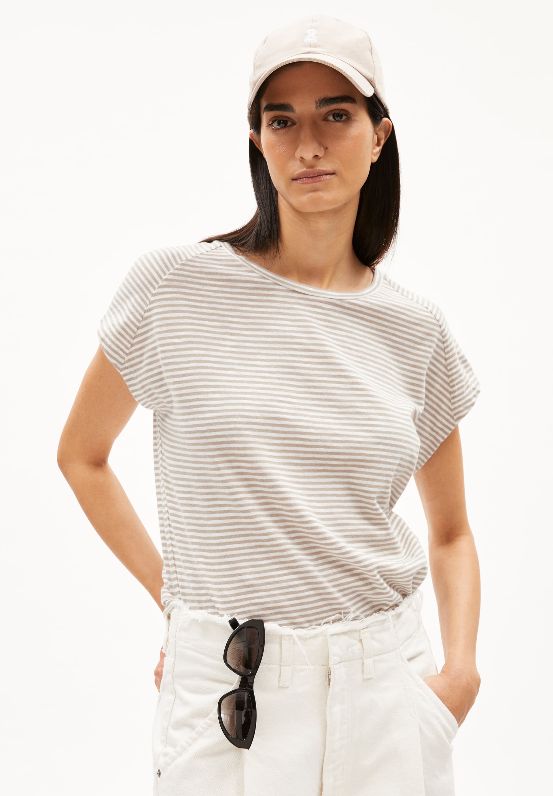 ONELIAA LOVELY STRIPES T-shirt à coupe ample en coton bio