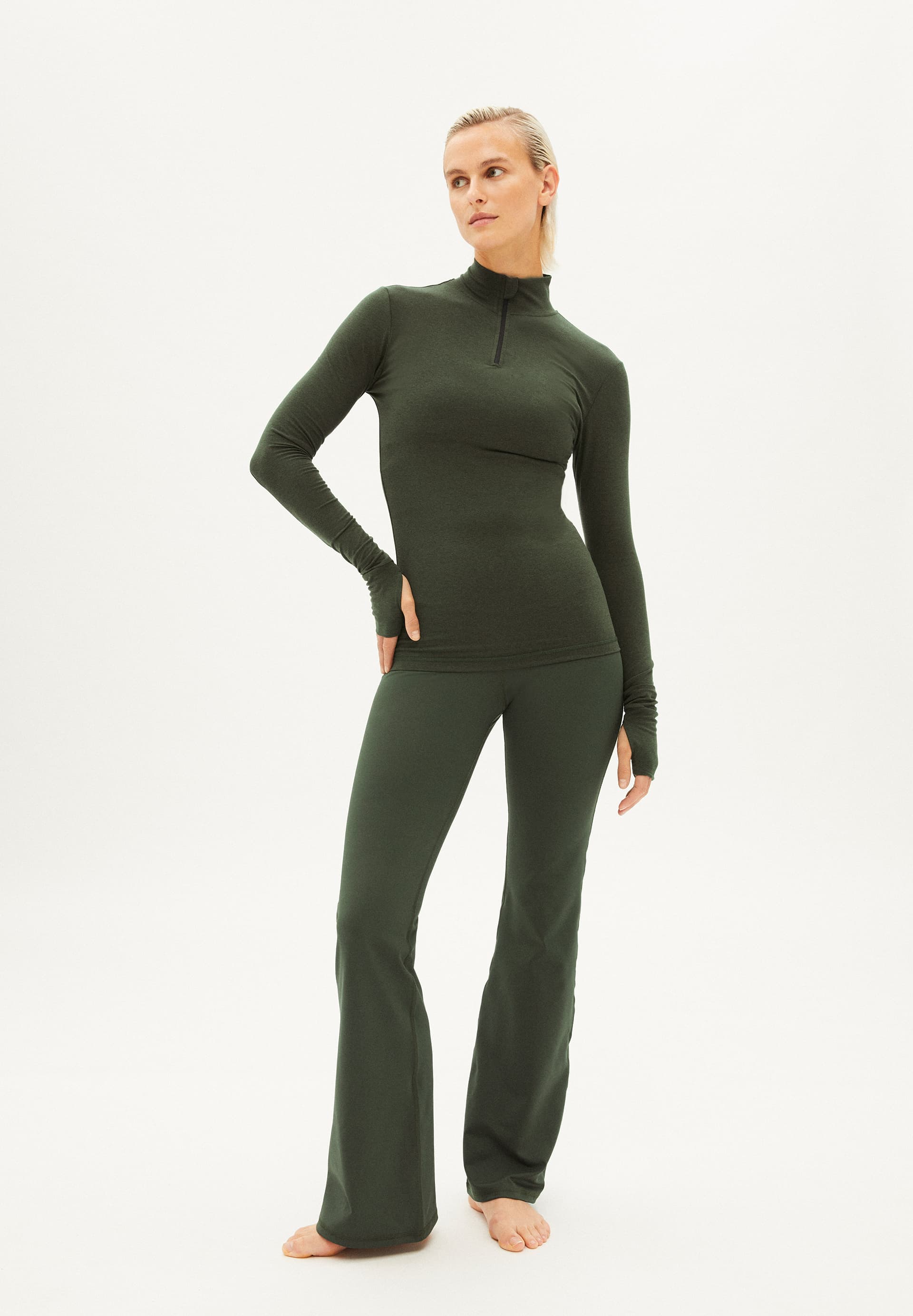 DESNAA Activewear Longsleeve Slim Fit made of TENCEL™ Lyocell Mix