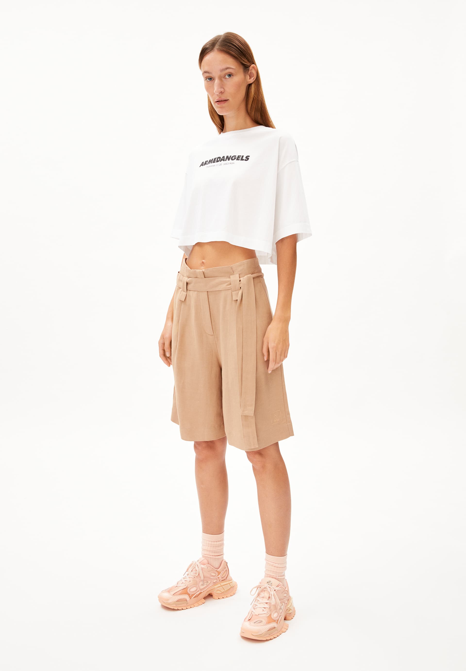 MIRENAA LINO Shorts made of Linen-Mix