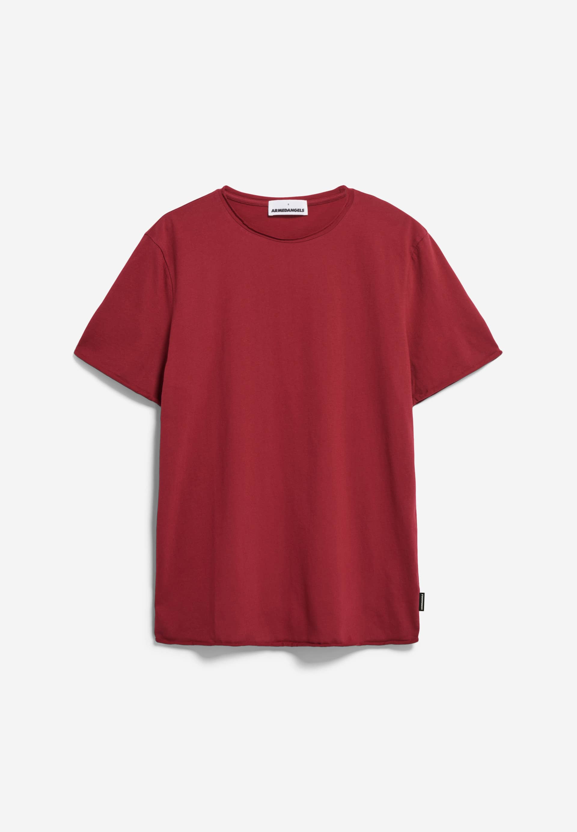 AAMON BRUSHED T-shirt à coupe standard en coton bio