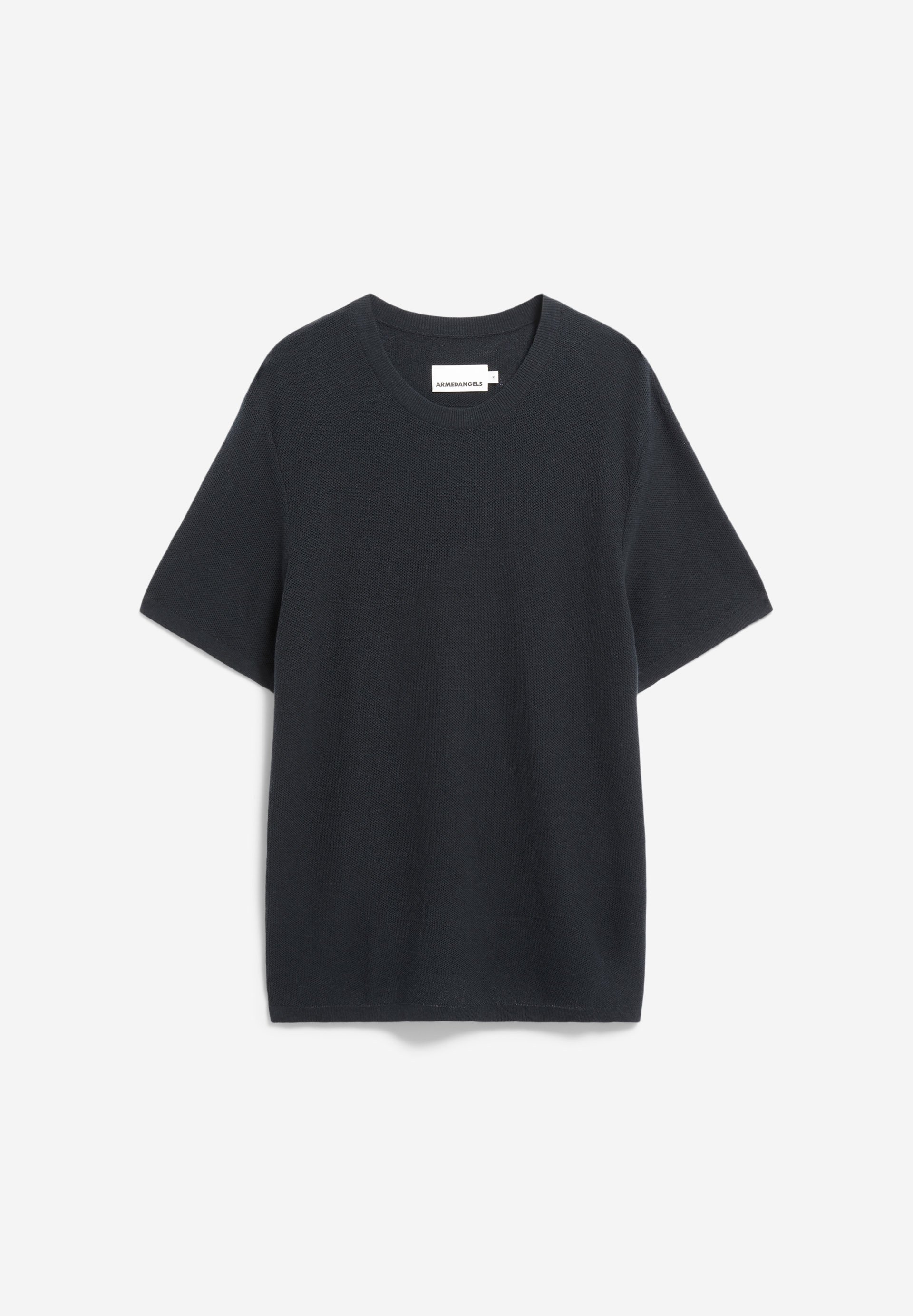 ERWAAN LINO Strickshirt aus Leinen-Mix