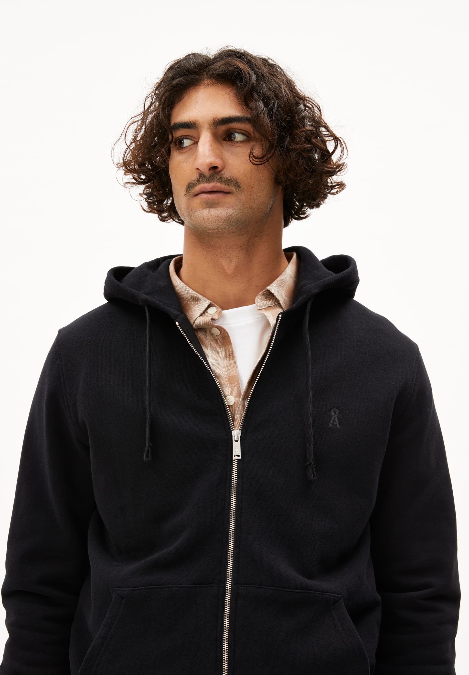 SAROMIAAN COMFORT Sweat Jacket made of Organic Cotton Mix