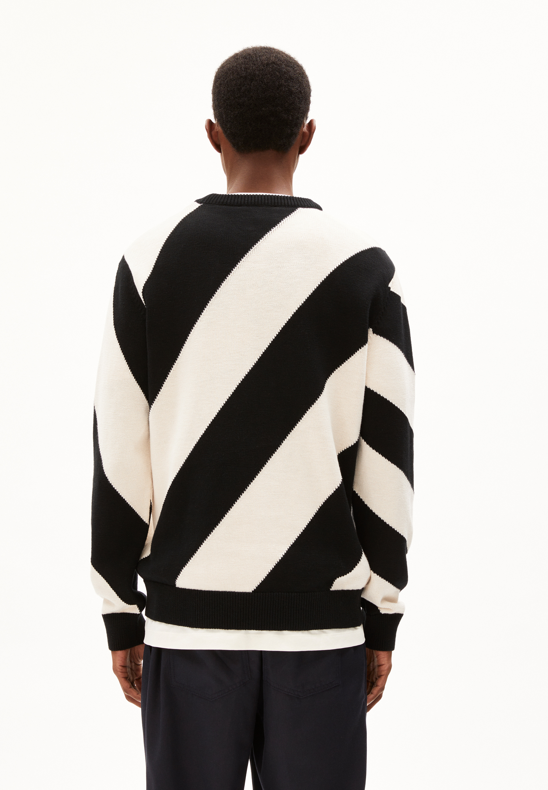 IOAAN Pull coupe standard en coton bio