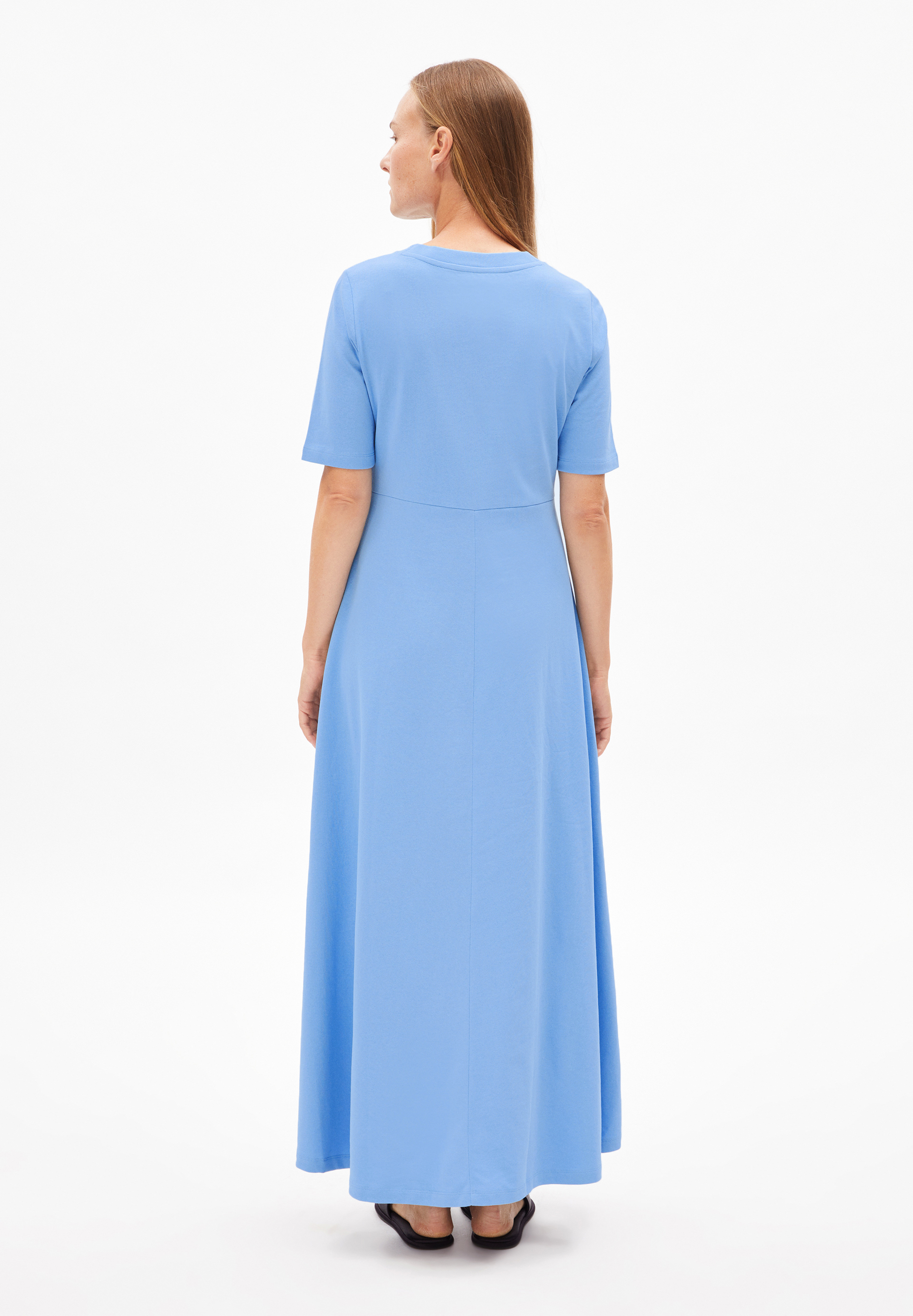 LUANAA LITAA Heavyweight Jerseykleid aus recyceltem Baumwoll Mix
